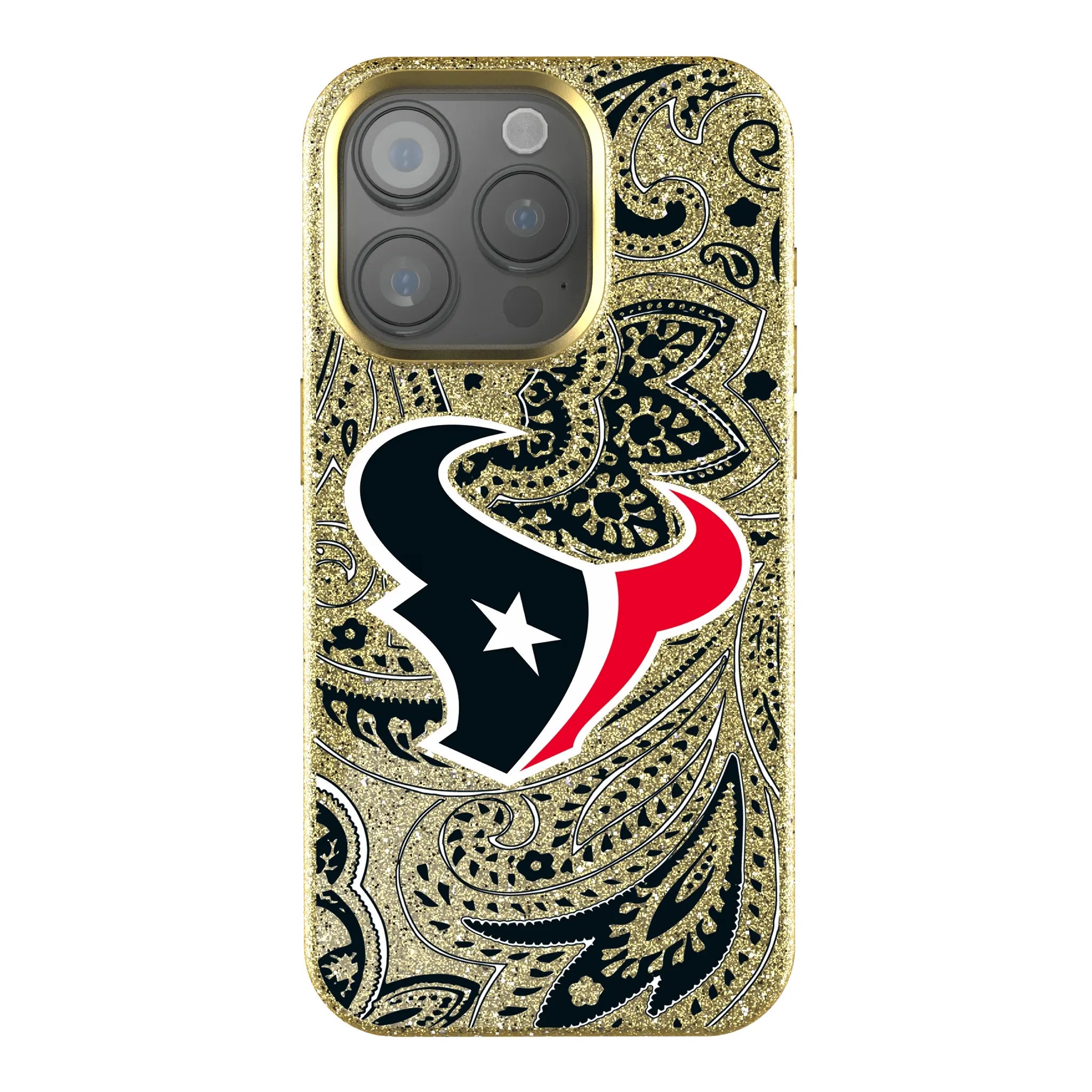 Houston Texans Paisley iPhone Bling Phone Case for Apple iPhone