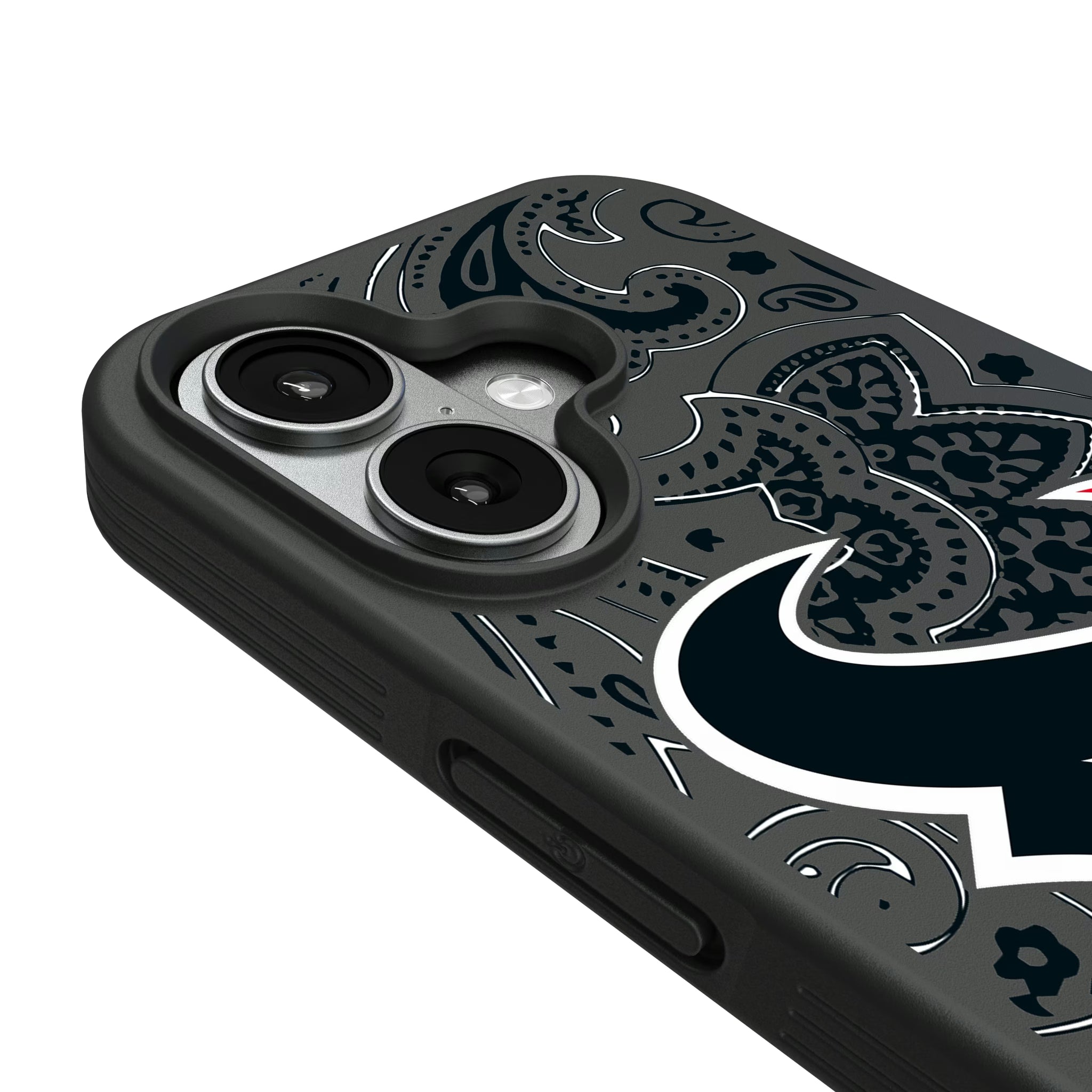 Houston Texans Paisley iPhone Bump Phone Case for Apple iPhone - Detail#Device_iPhone 17