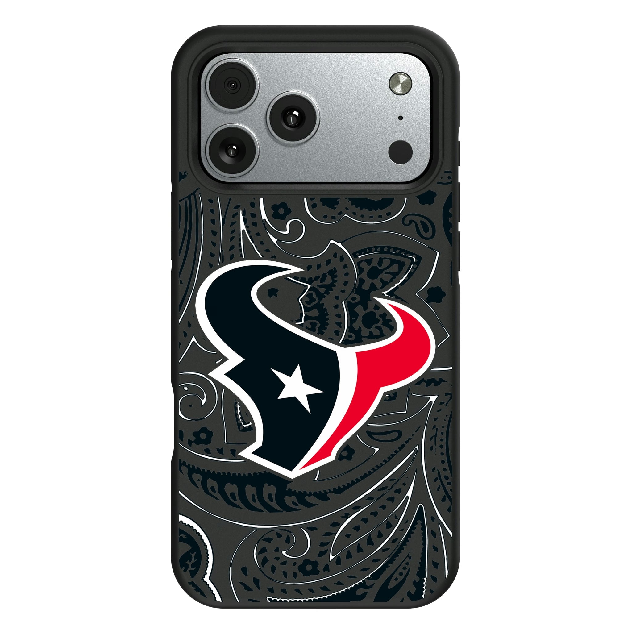 Houston Texans Paisley iPhone Bump Phone Case for Apple iPhone#Device_iPhone 17 Pro Max