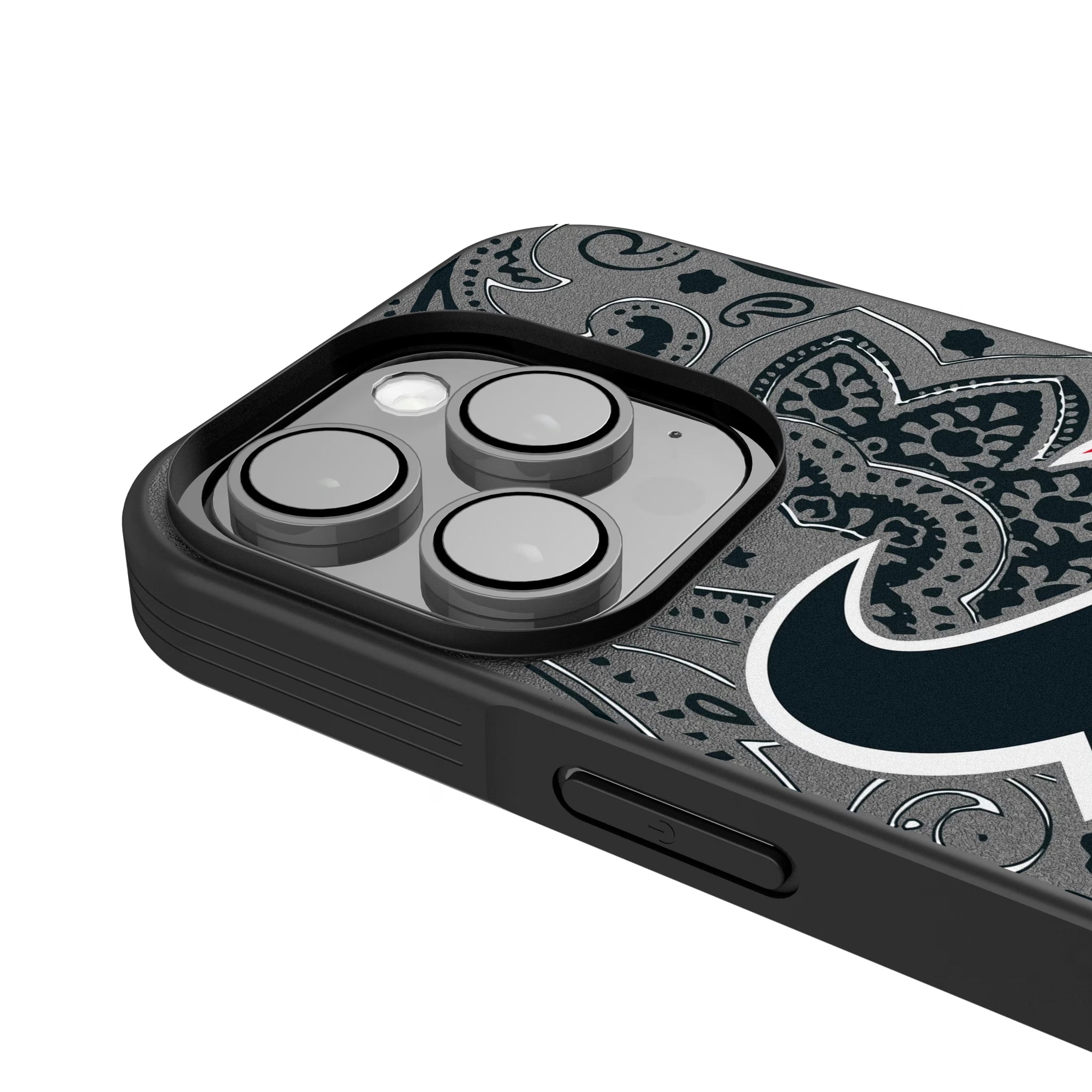 Houston Texans Paisley iPhone Bump Phone Case for Apple iPhone - Detail