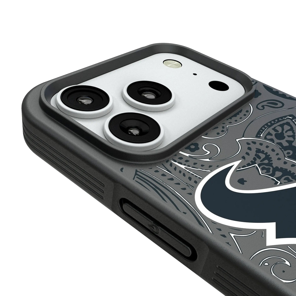 Houston Texans Paisley iPhone Bump Phone Case for Apple iPhone - Detail#Device_iPhone 18 Pro