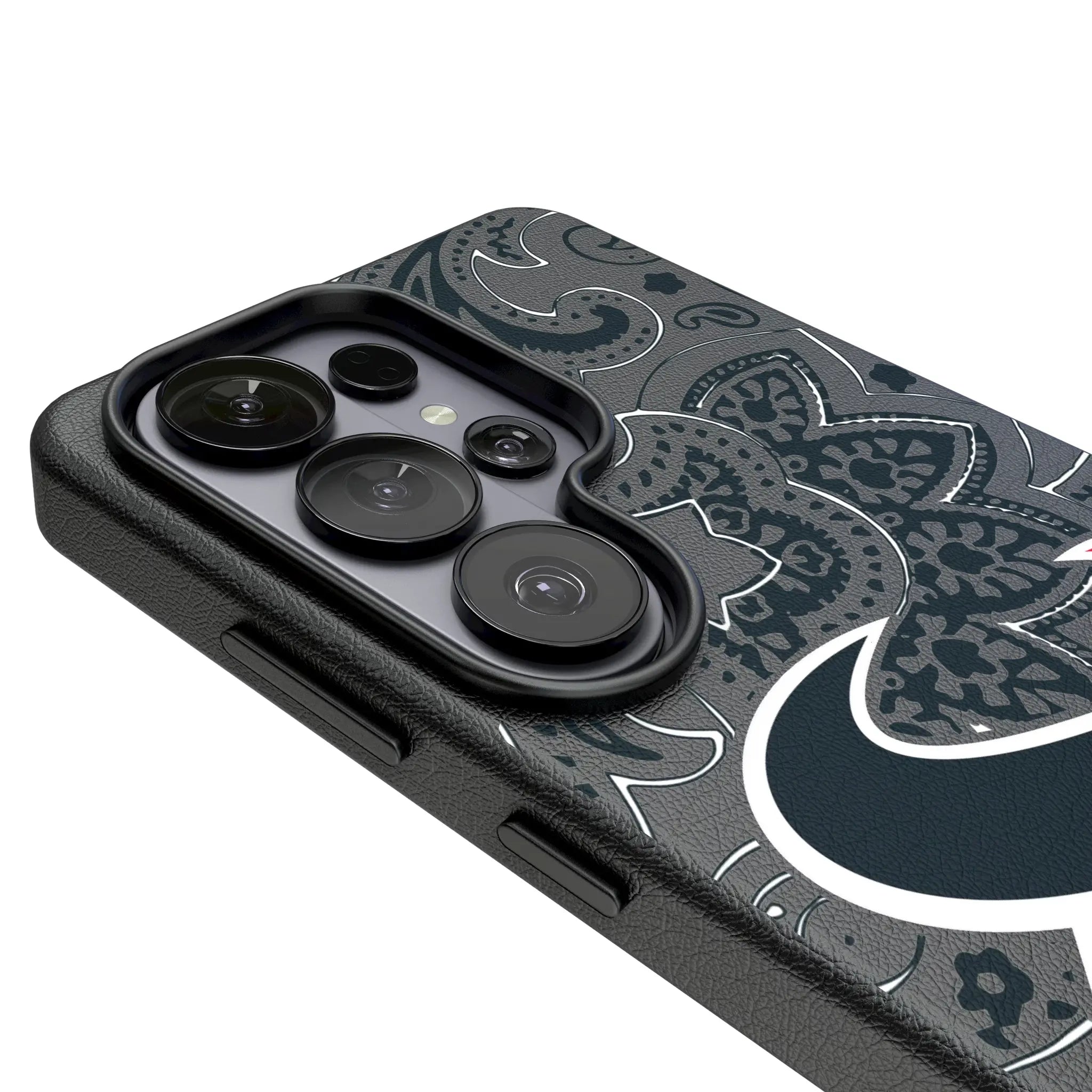 Houston Texans Paisley Galaxy MagSafe Compatible Phone Case for Samsung Galaxy - Detail#Device_Galaxy S26 Ultra
