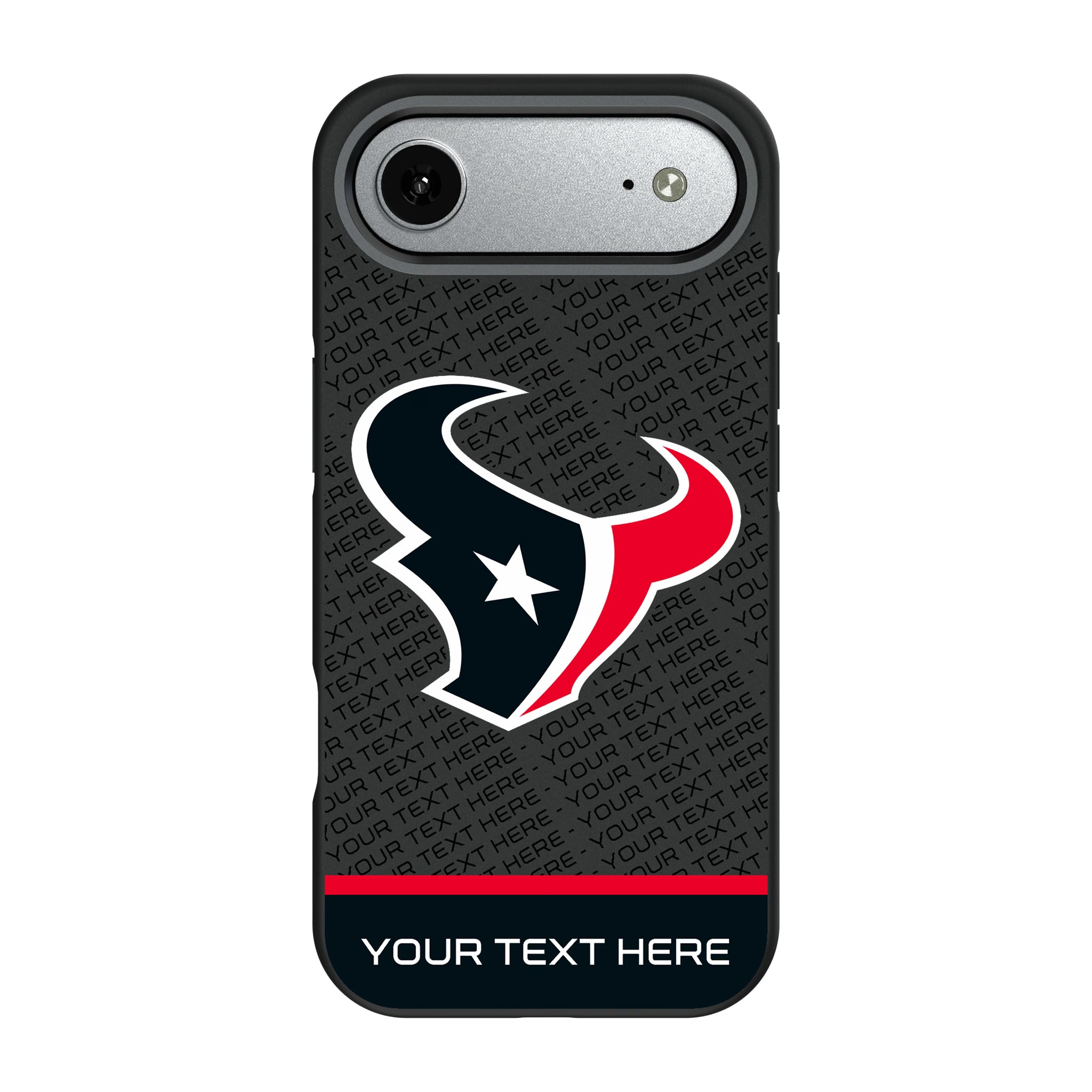 Houston Texans Personalized EndZone Plus iPhone Bump Phone Case for Apple iPhone#Device_iPhone Air