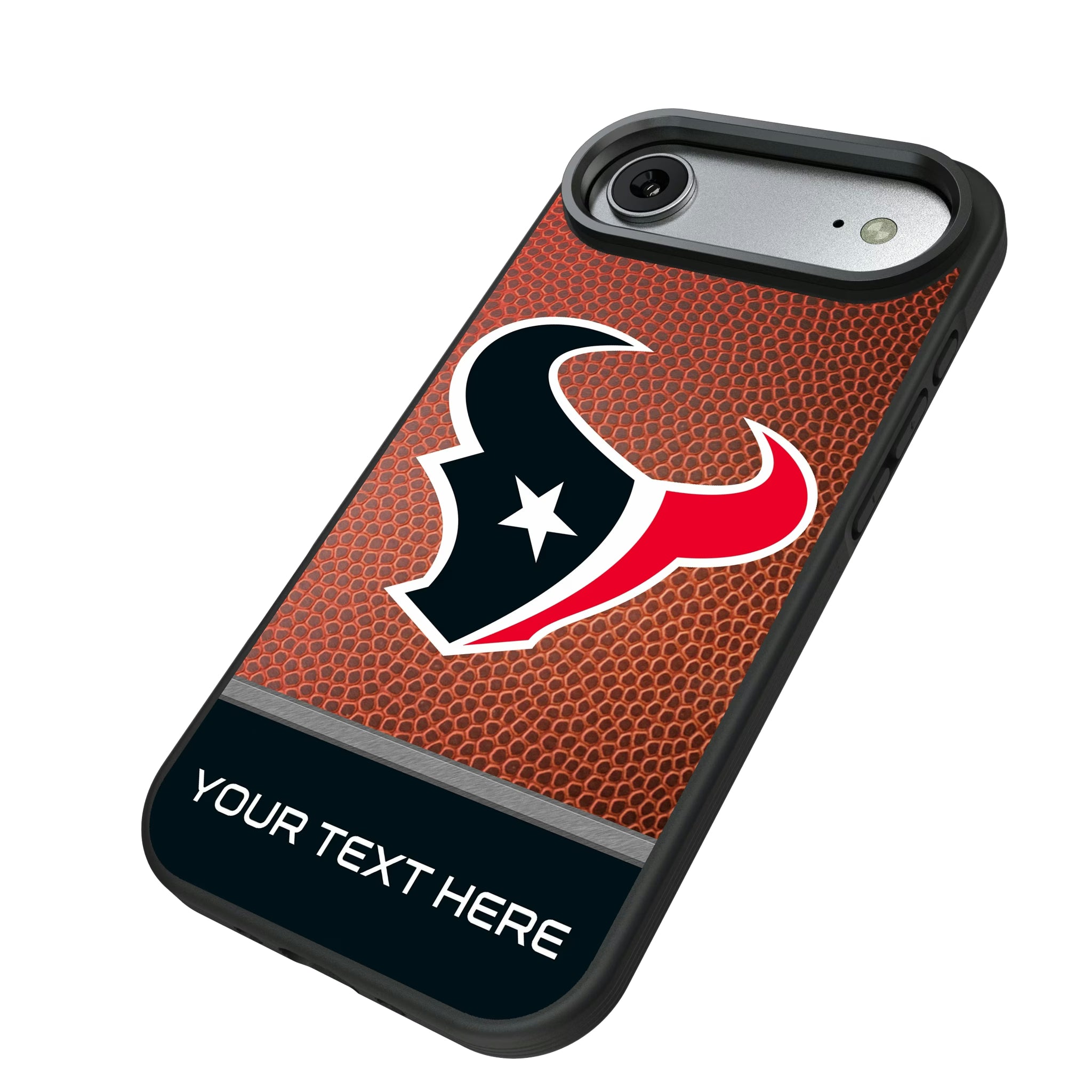 Houston Texans Personalized Football iPhone Bump Phone Case for Apple iPhone - Isometric View#Device_iPhone Air