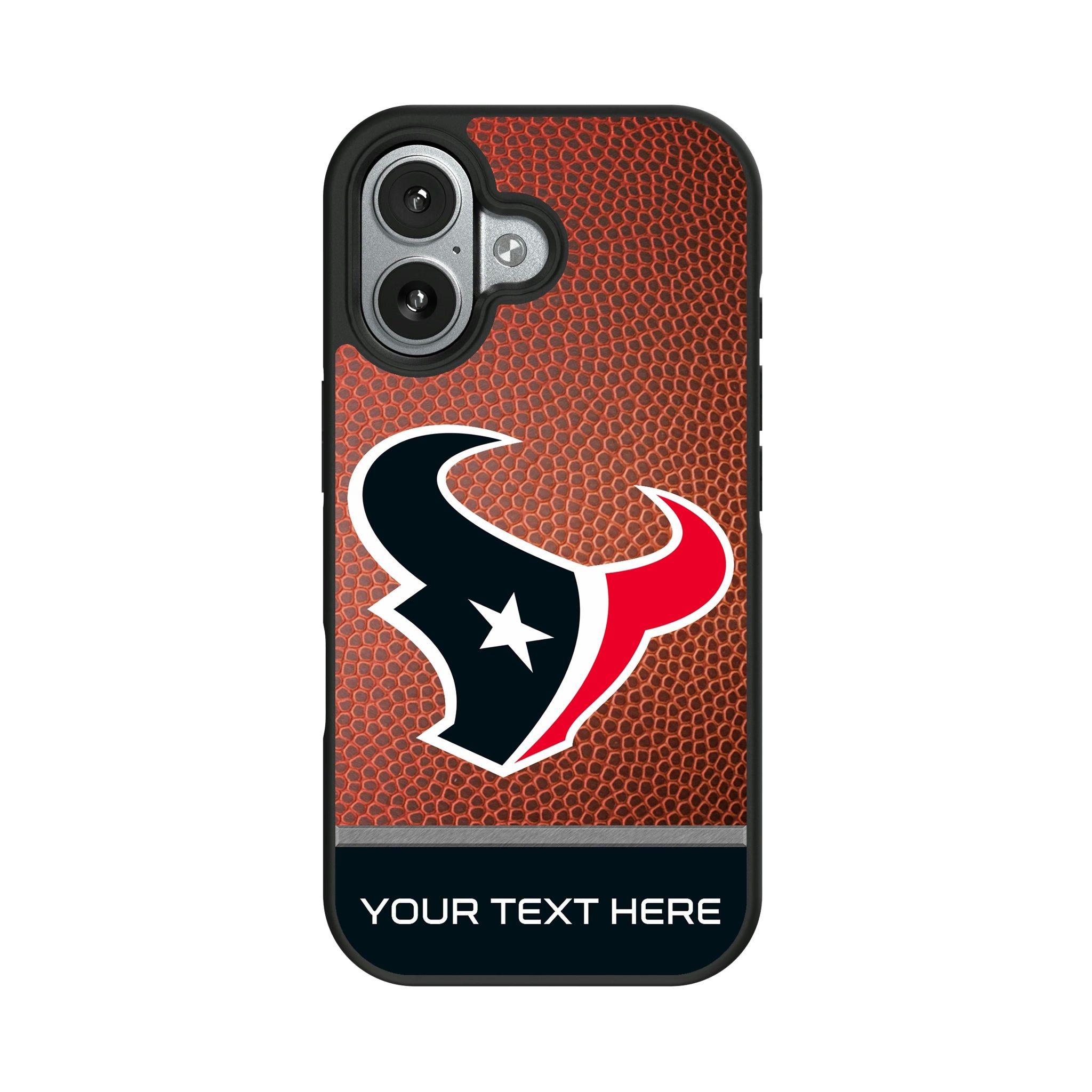 Houston Texans Personalized Football iPhone Bump Phone Case for Apple iPhone#Device_iPhone 17