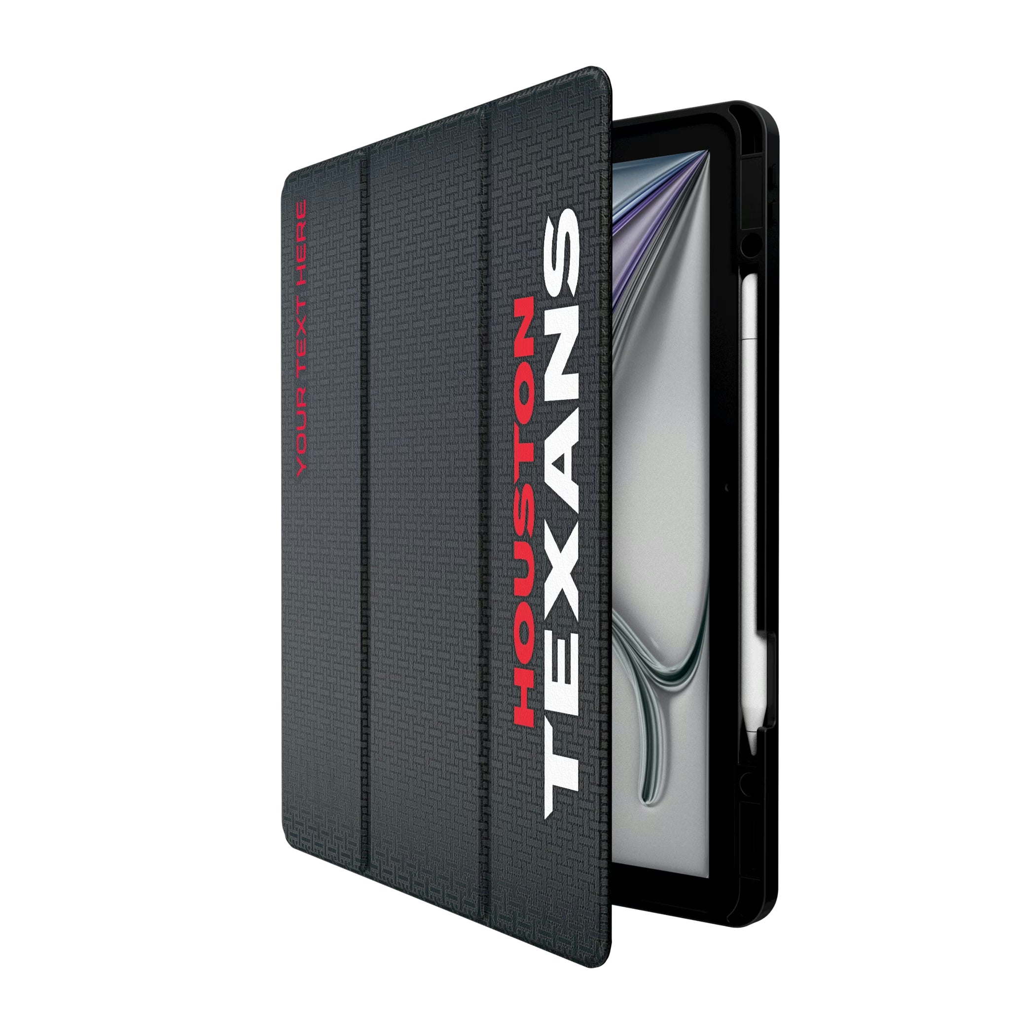 Houston Texans Personalized Linen iPad Tablet Case for Apple iPad