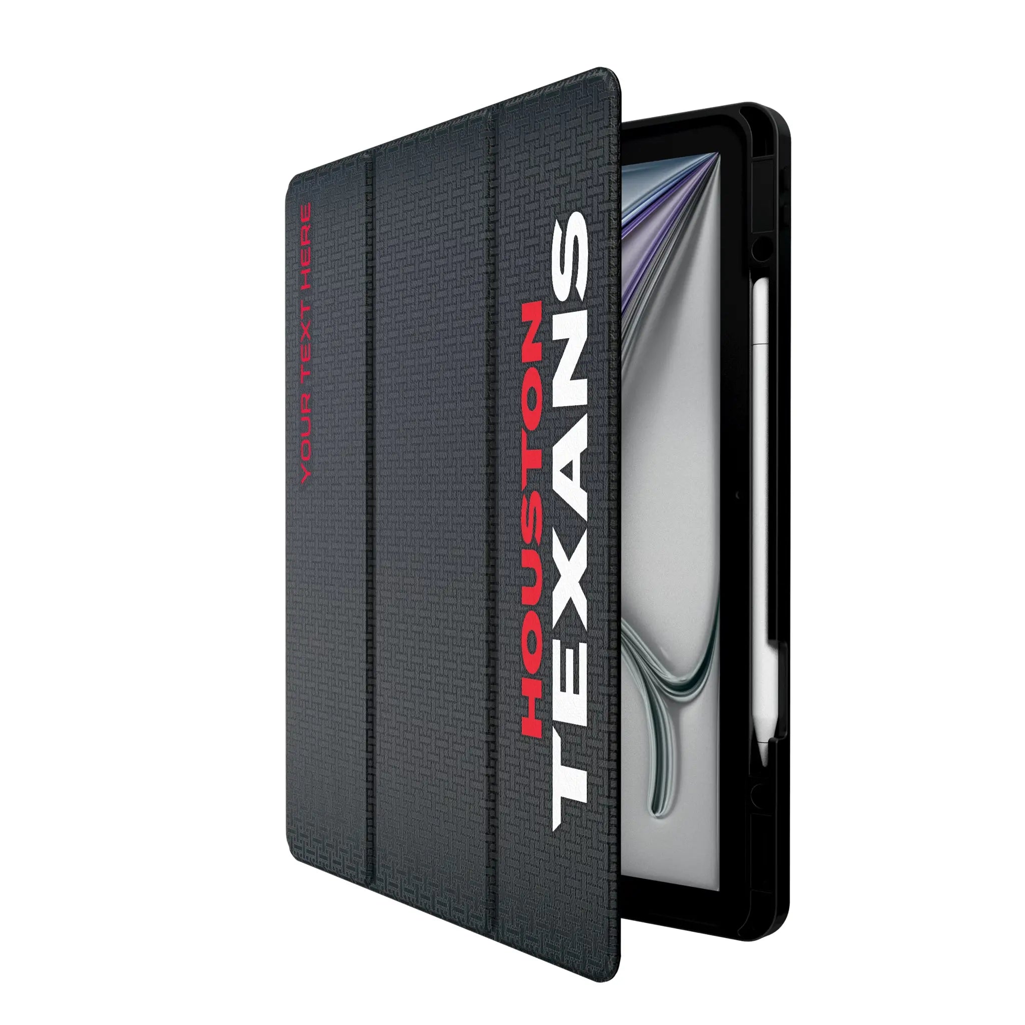 Houston Texans Personalized Linen iPad Tablet Case for Apple iPad