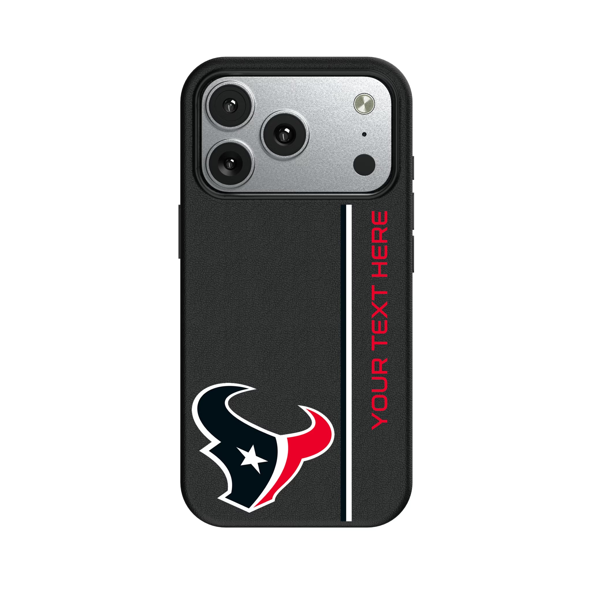 Houston Texans Personalized Sidebard iPhone MagSafe Compatible Phone Case for Apple iPhone#Device_iPhone 17 Pro
