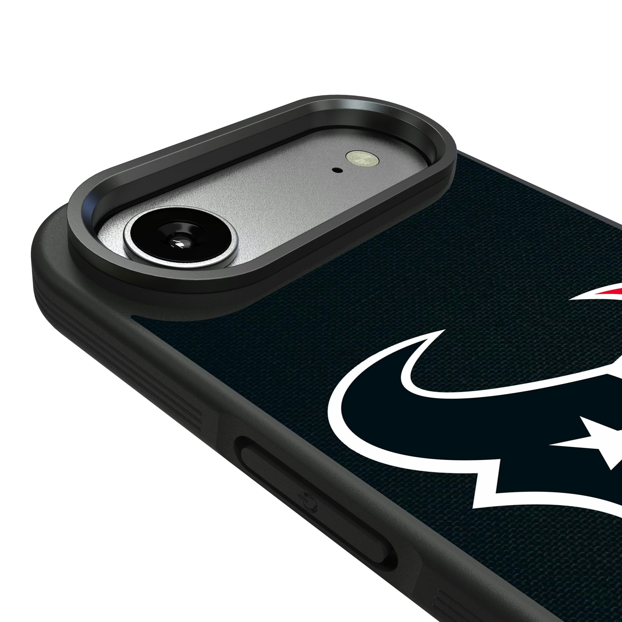 Houston Texans Personalized Stripe iPhone Bump Phone Case for Apple iPhone - Detail#Device_iPhone Air