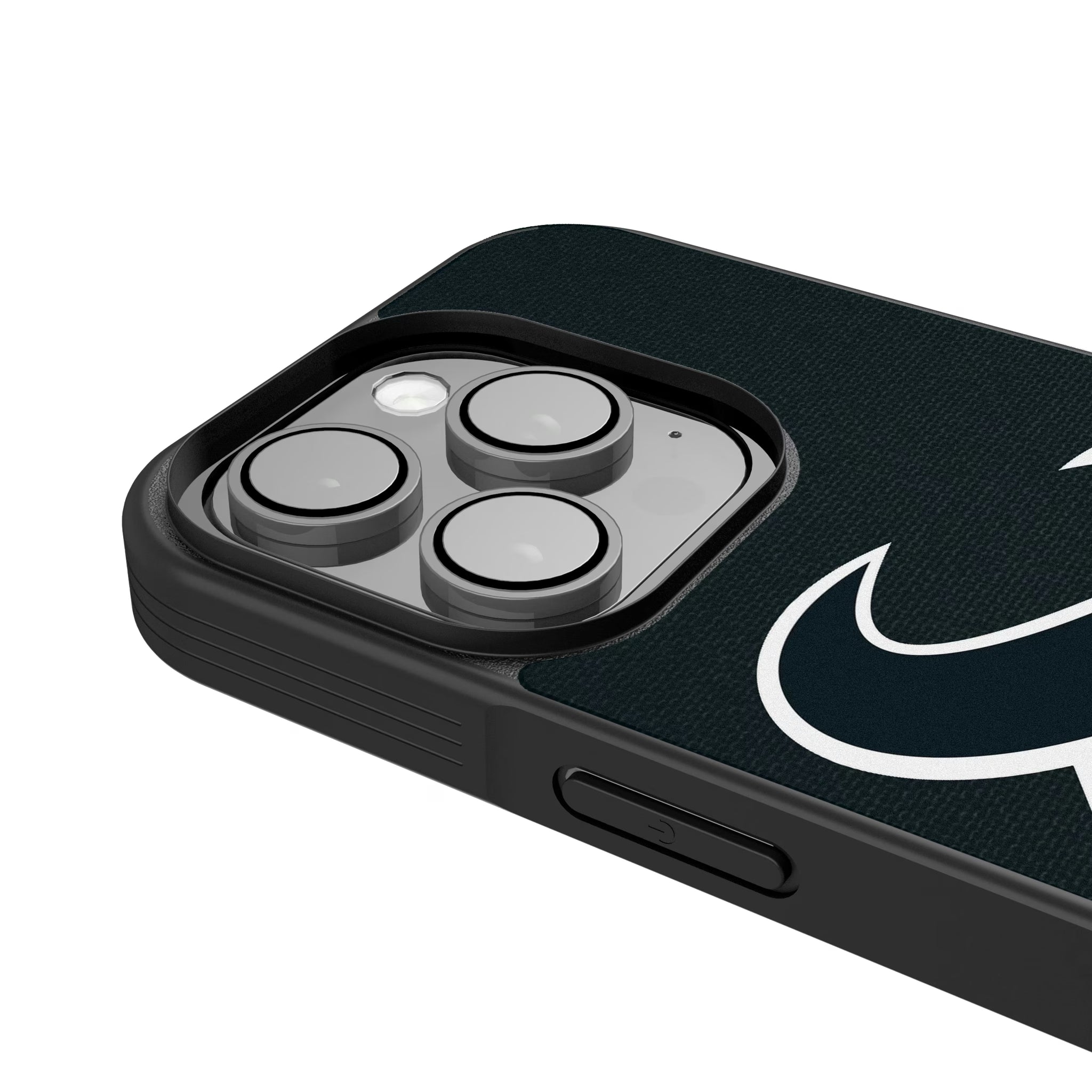 Houston Texans Personalized Stripe iPhone Bump Phone Case for Apple iPhone - Detail