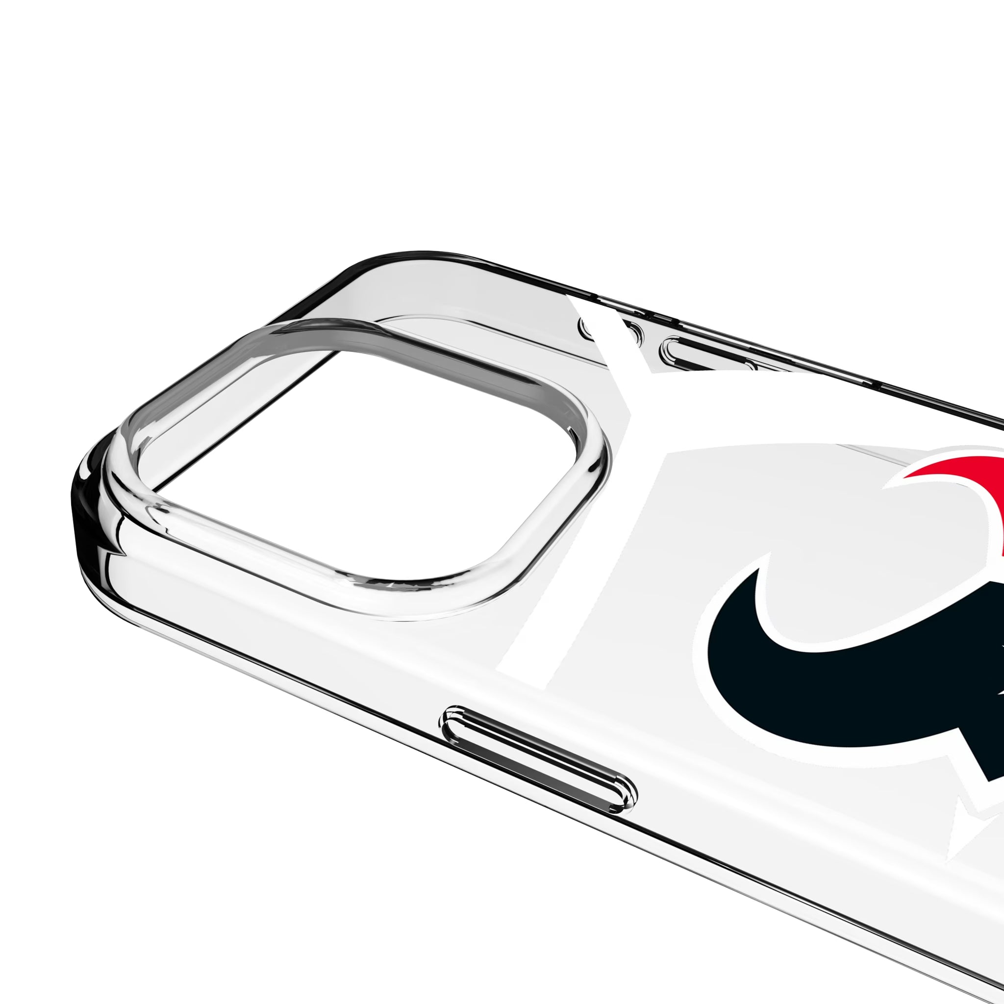 Houston Texans Personalized Tilt iPhone Clear Phone Case for Apple iPhone - Detail