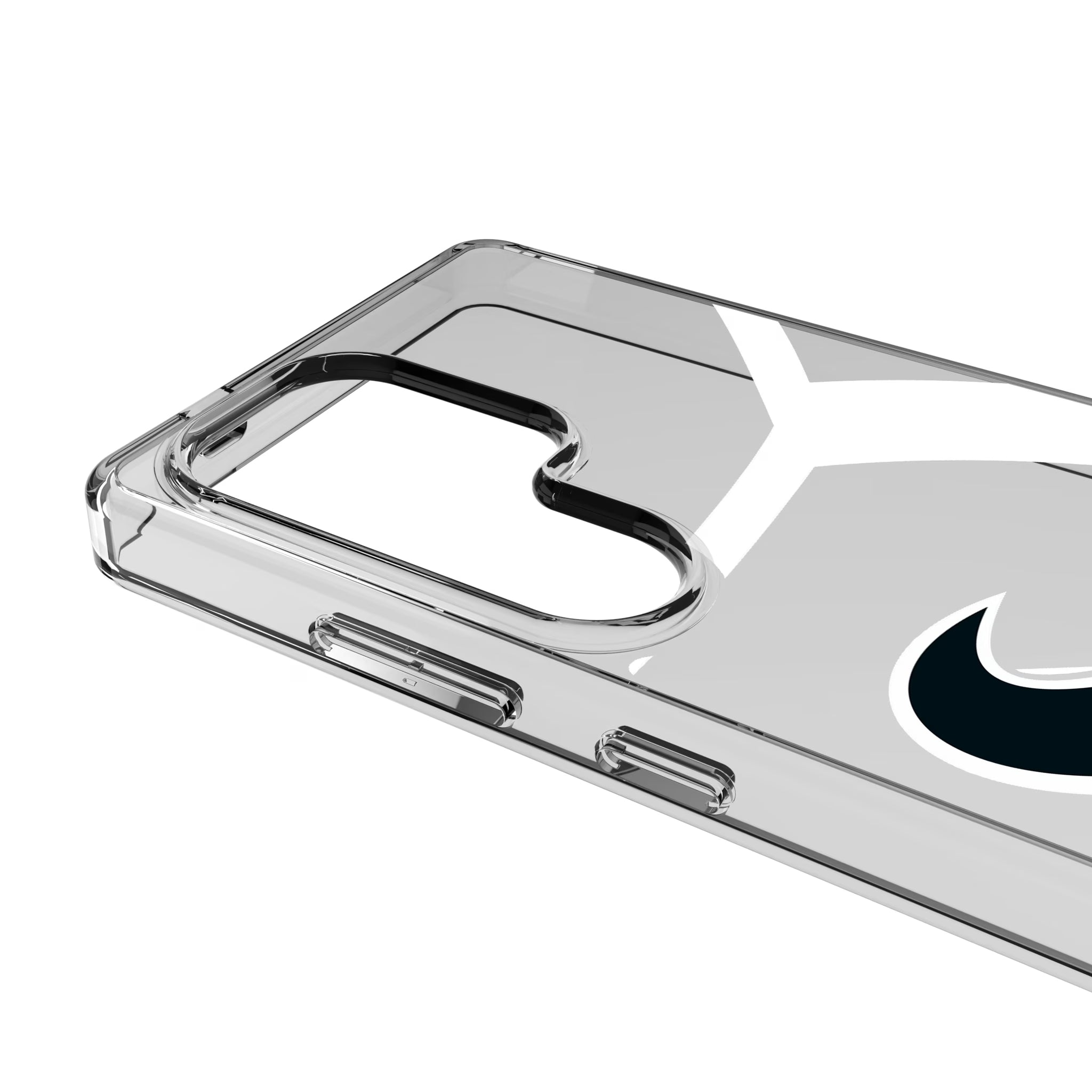 Houston Texans Personalized Tilt Galaxy Clear Phone Case for Samsung Galaxy - Detail