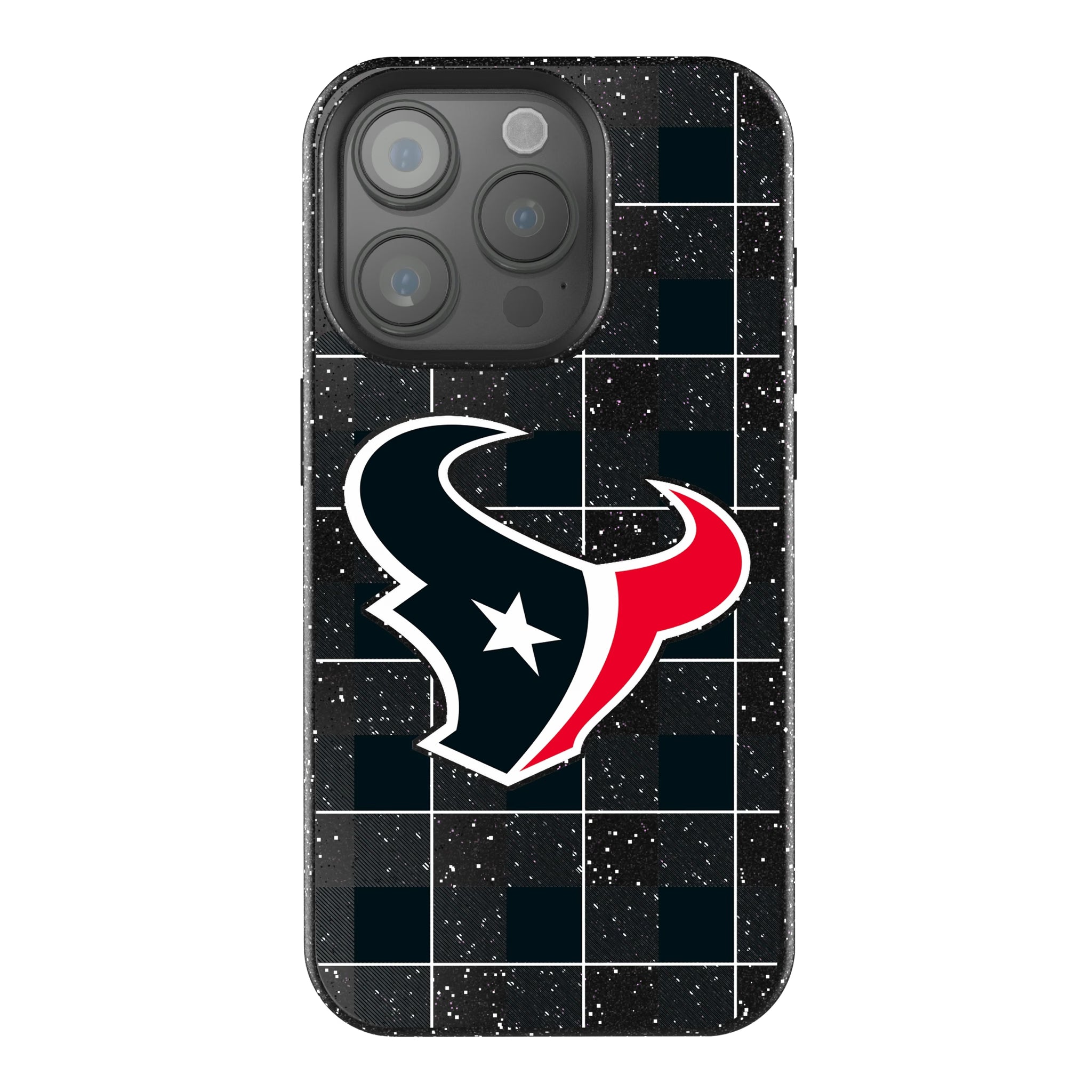 Houston Texans Plaid iPhone Bling Phone Case for Apple iPhone