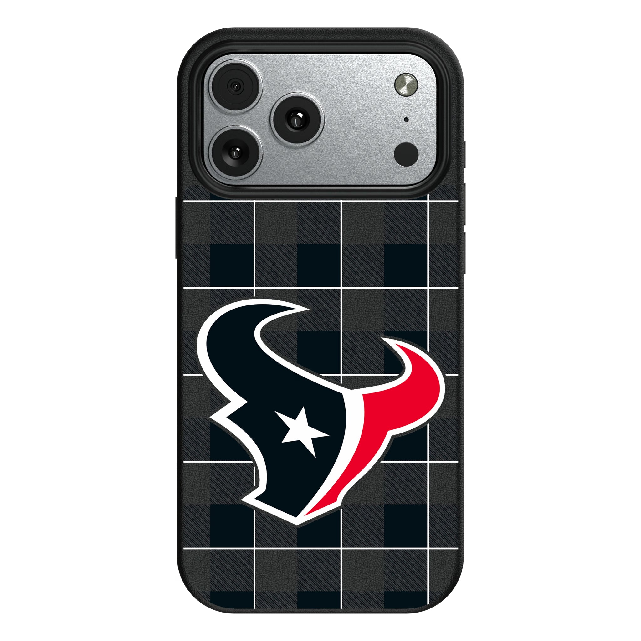 Houston Texans Plaid iPhone MagSafe Compatible Phone Case for Apple iPhone#Device_iPhone 17 Pro Max
