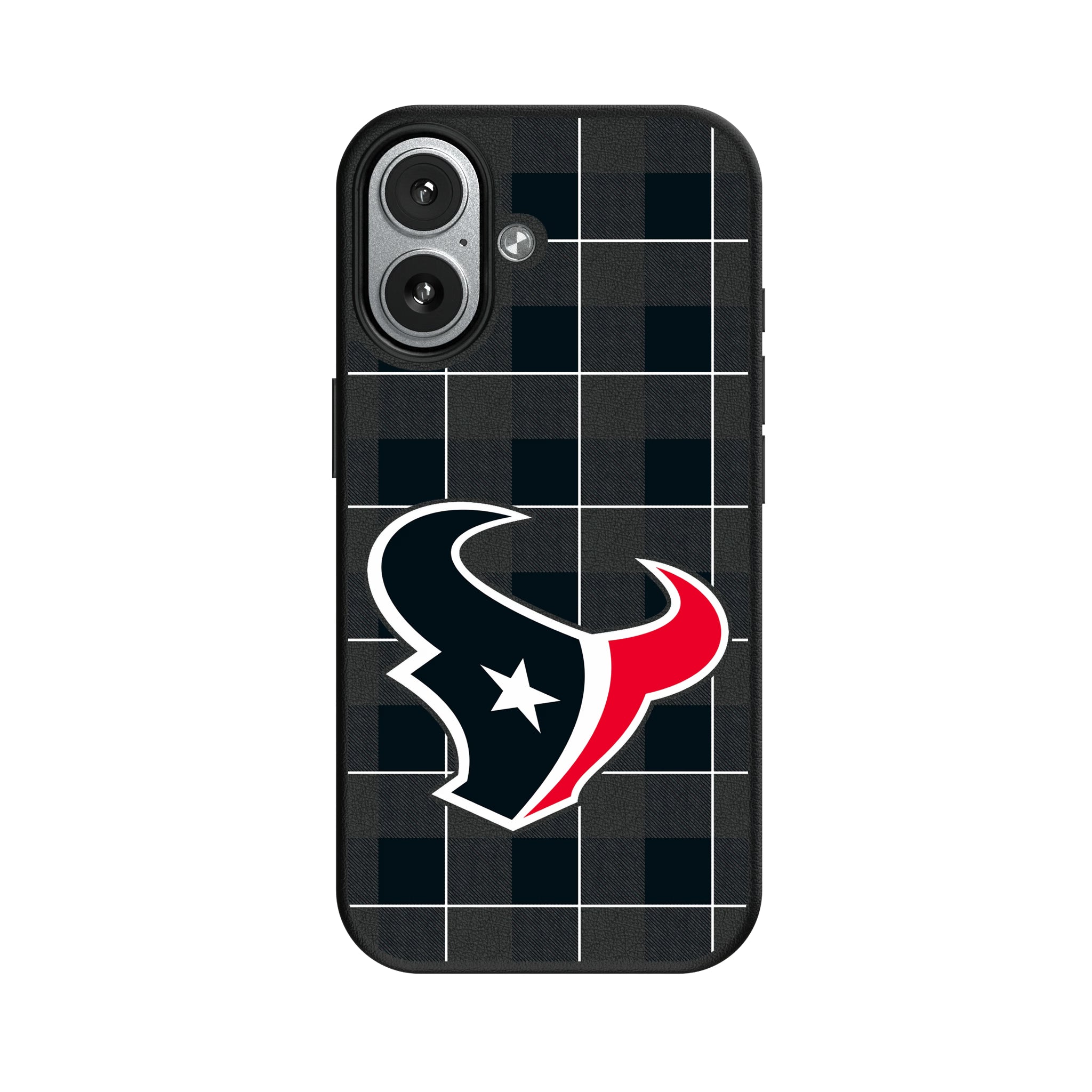 Houston Texans Plaid iPhone MagSafe Compatible Phone Case for Apple iPhone#Device_iPhone 17