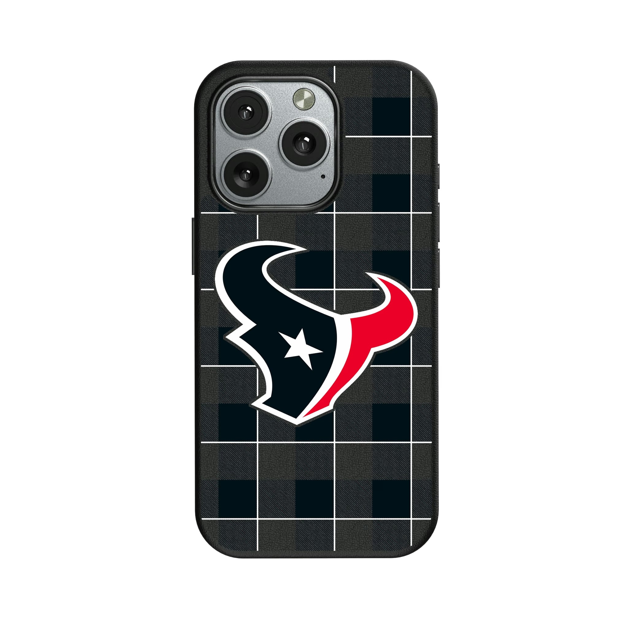 Houston Texans Plaid iPhone MagSafe Compatible Phone Case for Apple iPhone