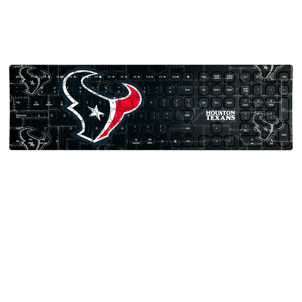 Houston Texans Rivet KKB605 Curved Wireless Keyboard
