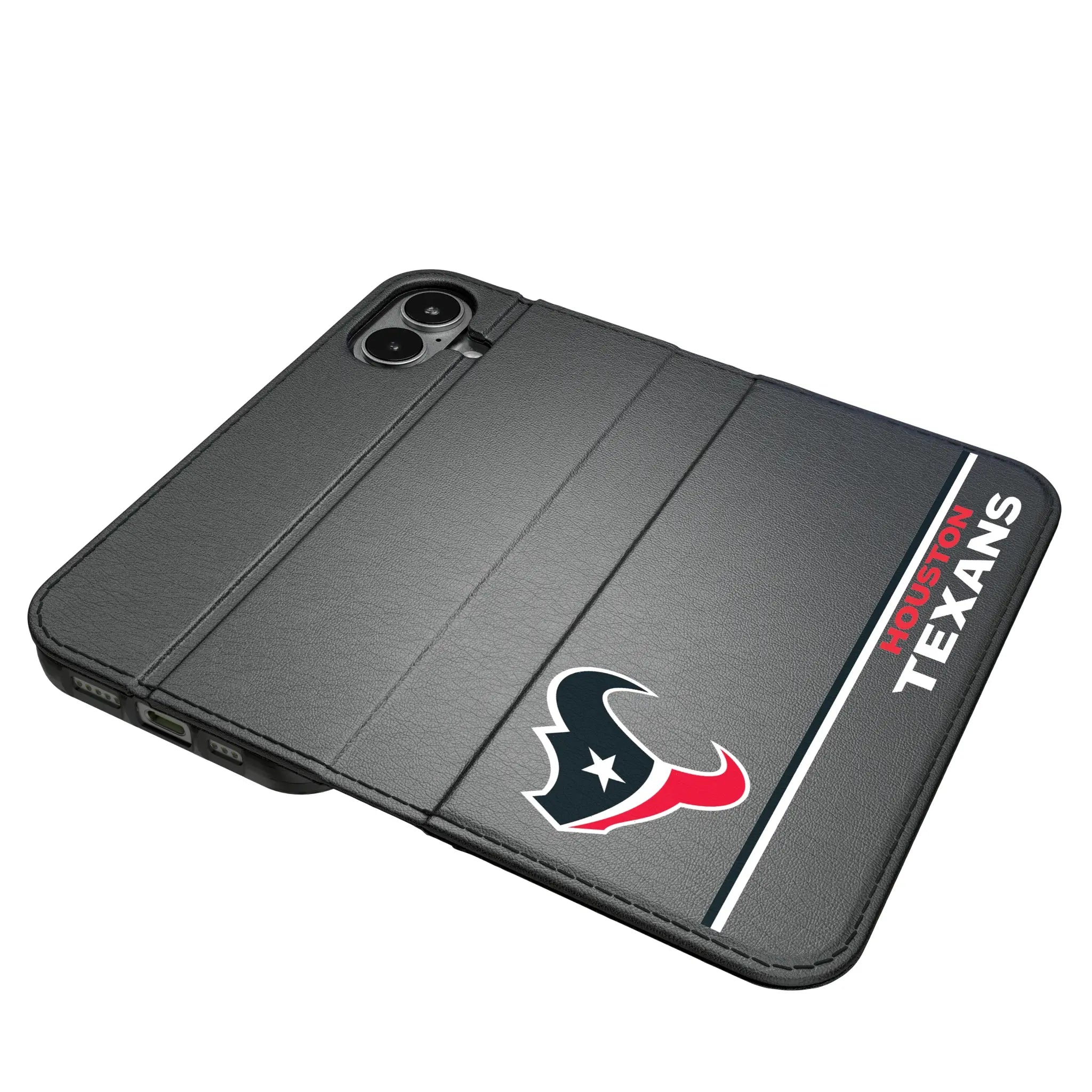 Houston Texans Sidebar iPhone Folio Phone Case for Apple iPhone#Device_iPhone 17