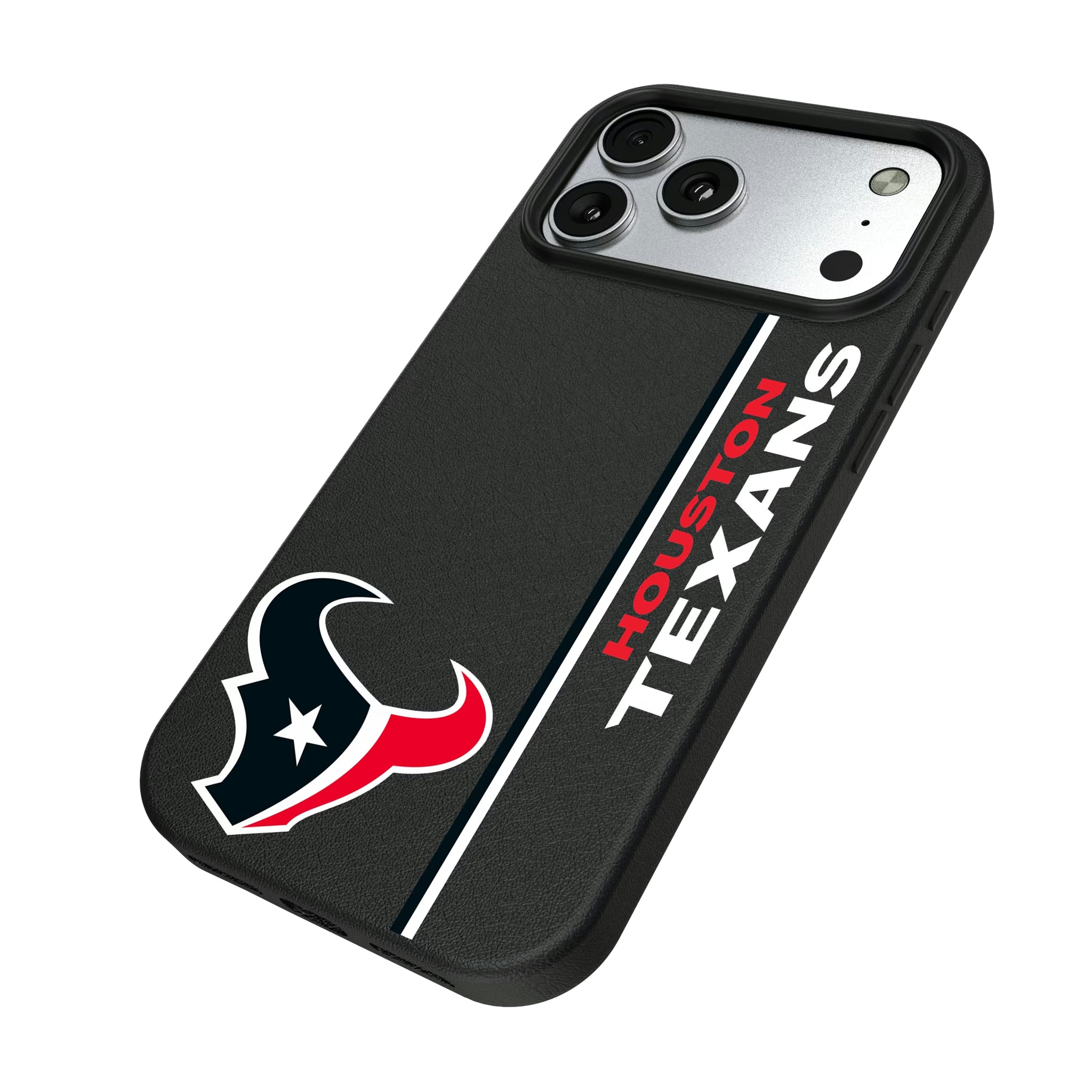 Houston Texans Sidebar iPhone MagSafe Compatible Phone Case for Apple iPhone - Isometric View#Device_iPhone 17 Pro Max