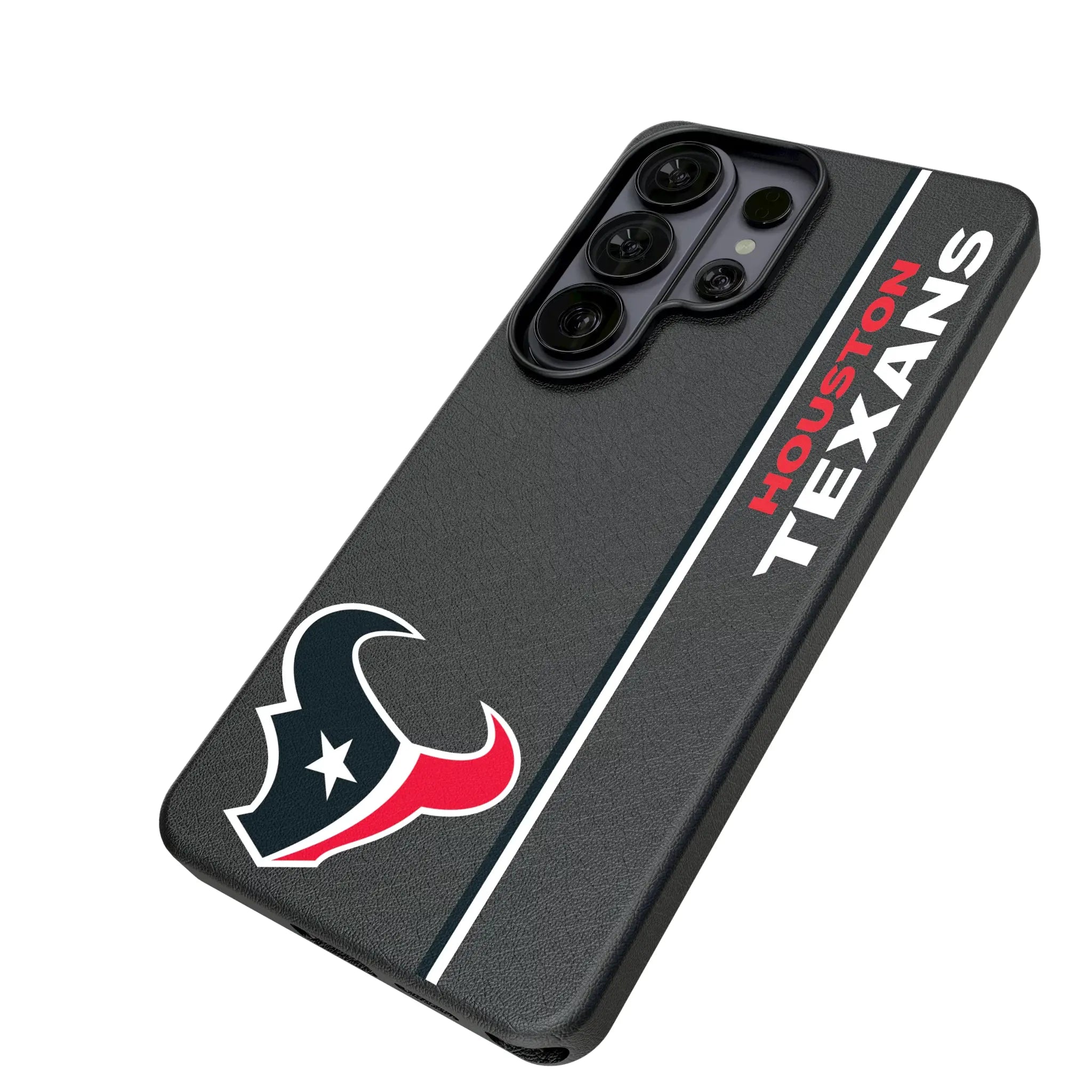 Houston Texans Sidebar Galaxy MagSafe Compatible Phone Case for Samsung Galaxy - Isometric View#Device_Galaxy S26 Ultra