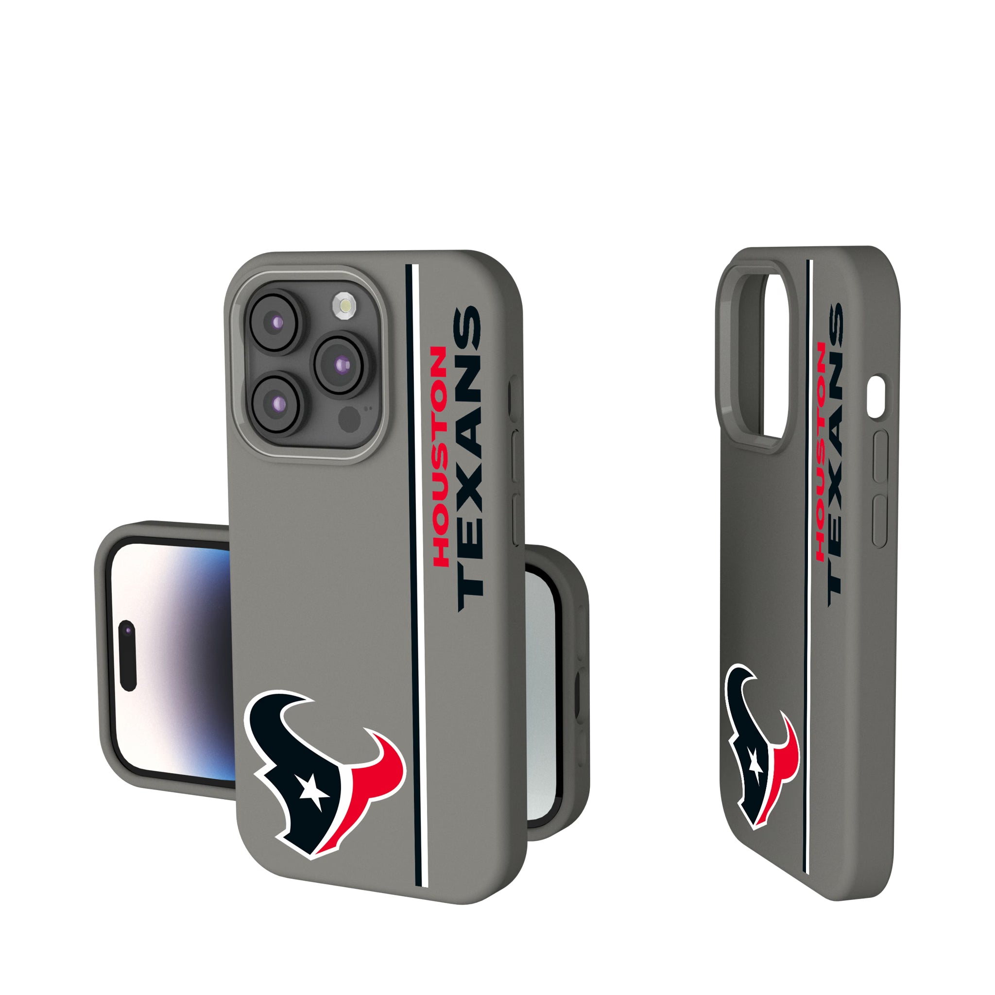 Houston Texans Sidebar iPhone Soft Touch Phone Case for Apple iPhone