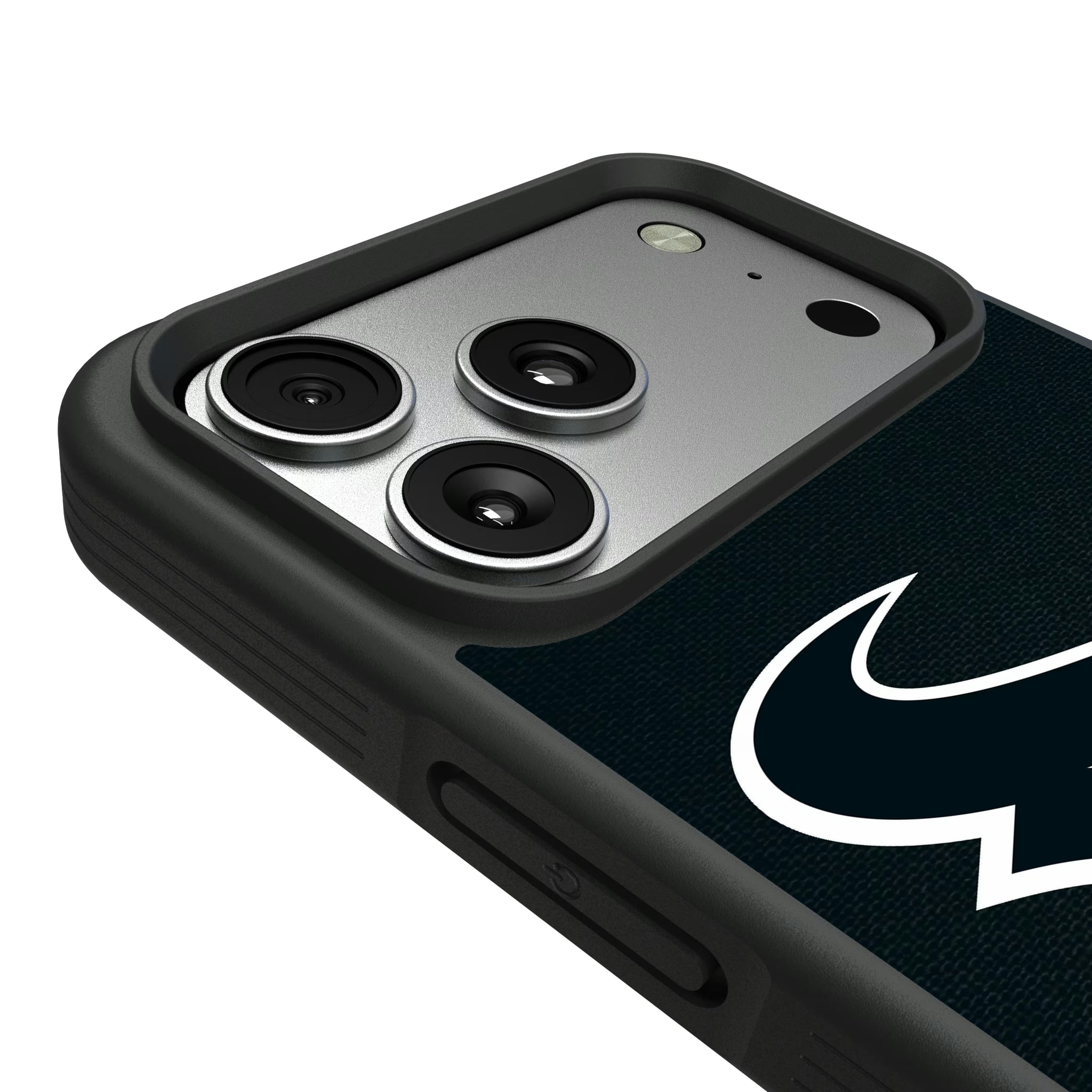 Houston Texans Stripe iPhone Bump Phone Case for Apple iPhone - Detail#Device_iPhone 17 Pro Max