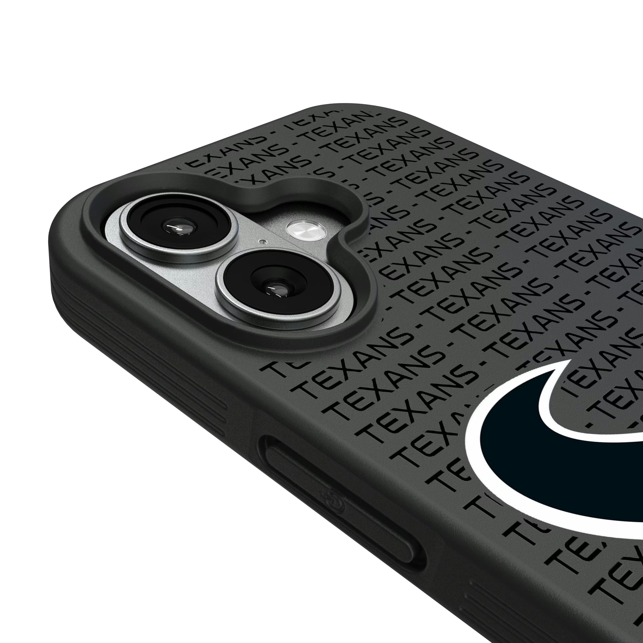 Houston Texans Text Backdrop iPhone Bump Phone Case for Apple iPhone - Detail#Device_iPhone 17
