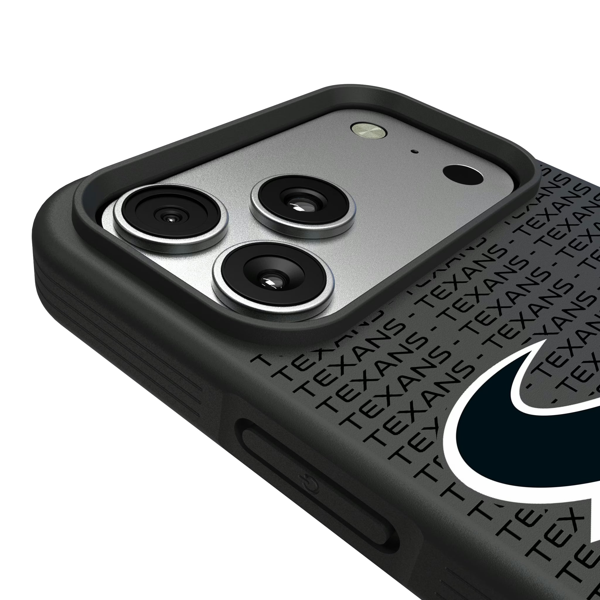 Houston Texans Text Backdrop iPhone Bump Phone Case for Apple iPhone - Detail#Device_iPhone 17 Pro Max