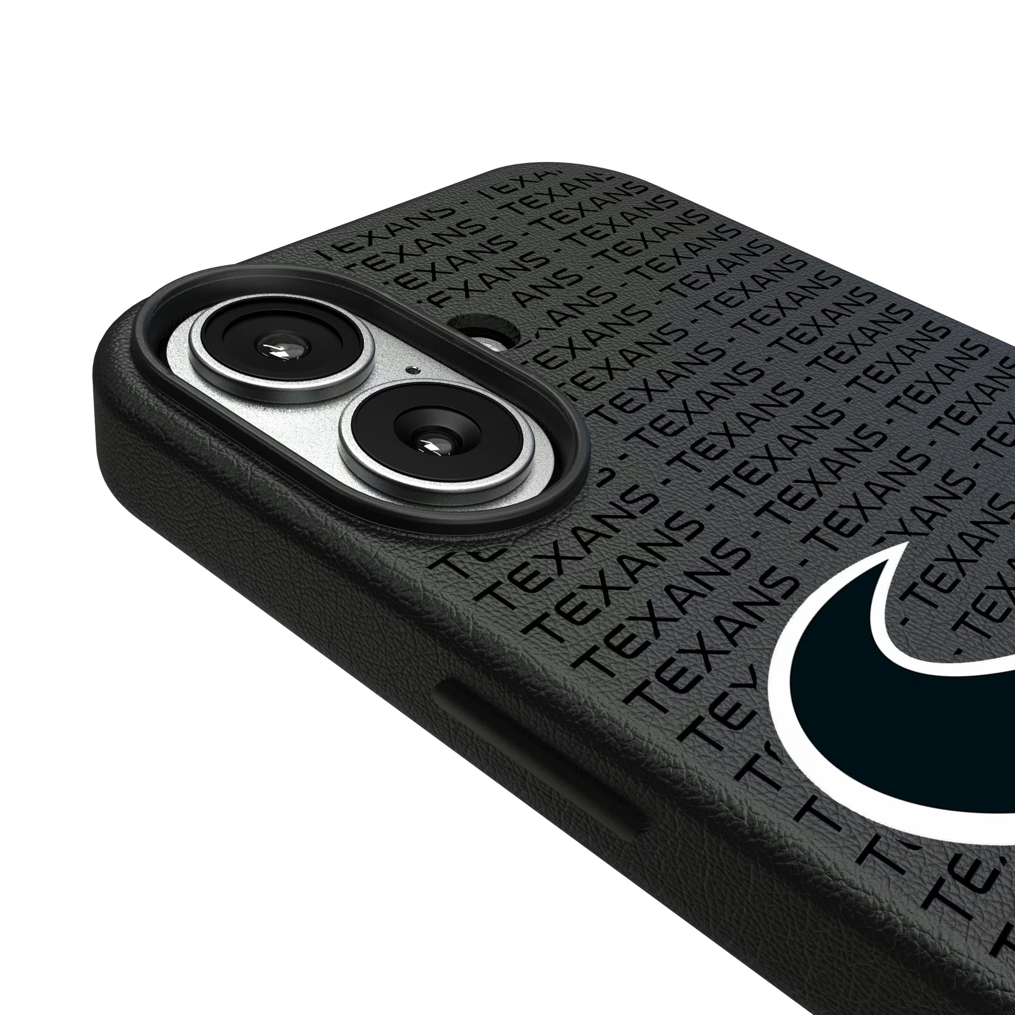 Houston Texans Text Backdrop iPhone MagSafe Compatible Phone Case for Apple iPhone - Detail#Device_iPhone 17