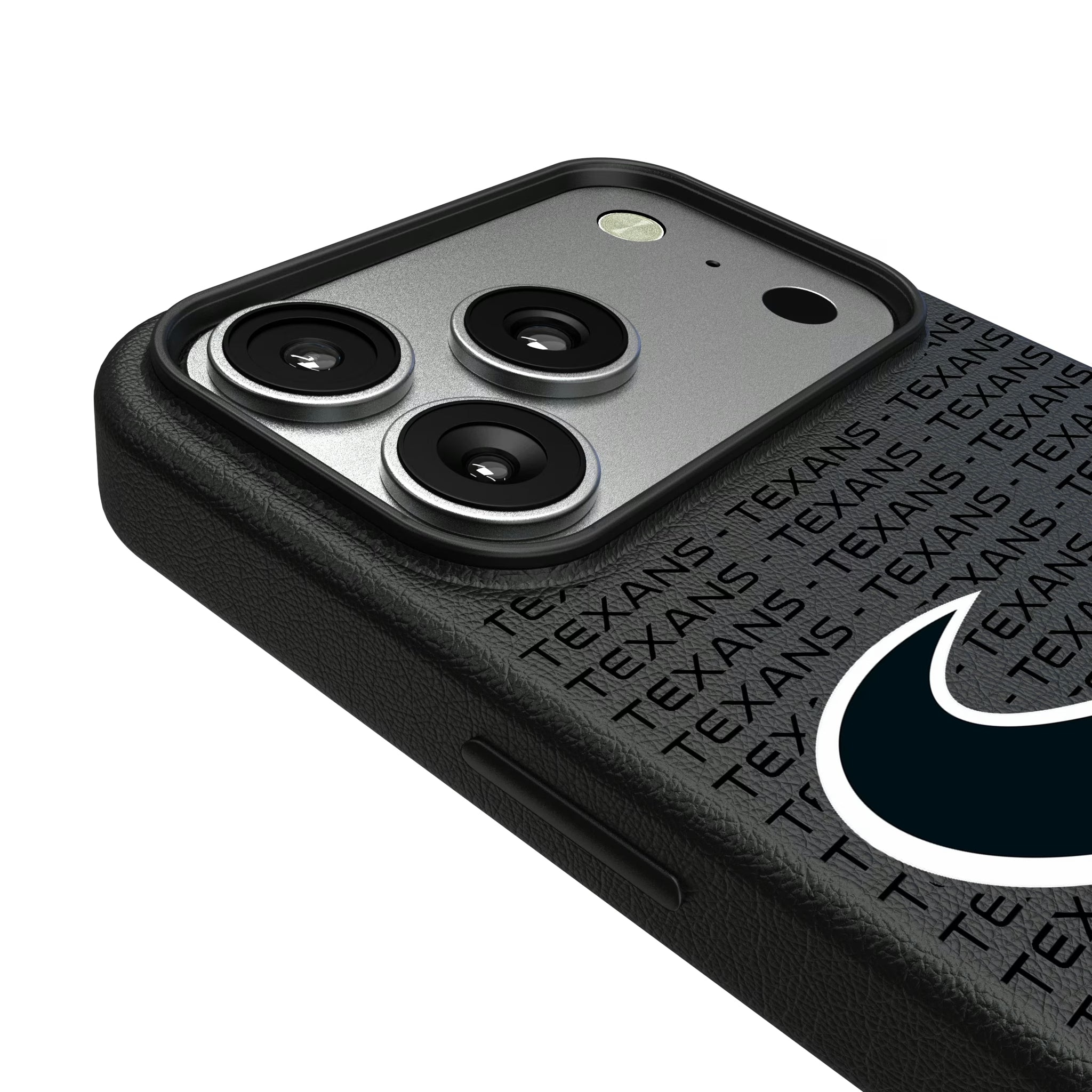 Houston Texans Text Backdrop iPhone MagSafe Compatible Phone Case for Apple iPhone - Detail#Device_iPhone 17 Pro