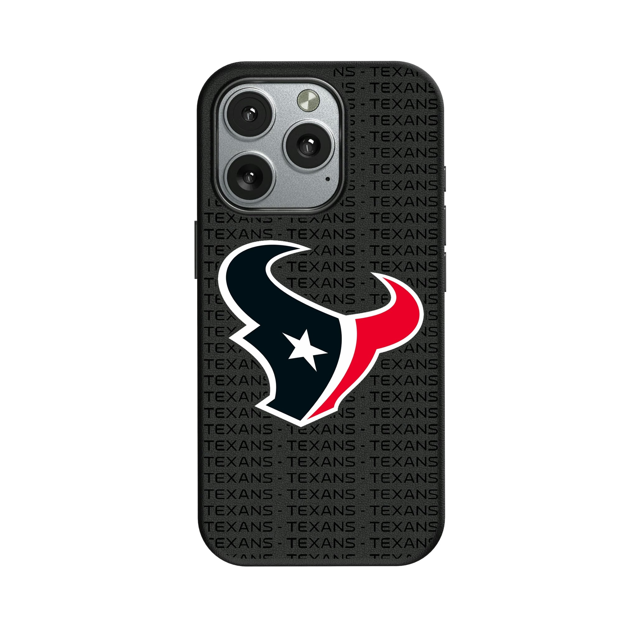 Houston Texans Text Backdrop iPhone MagSafe Compatible Phone Case for Apple iPhone