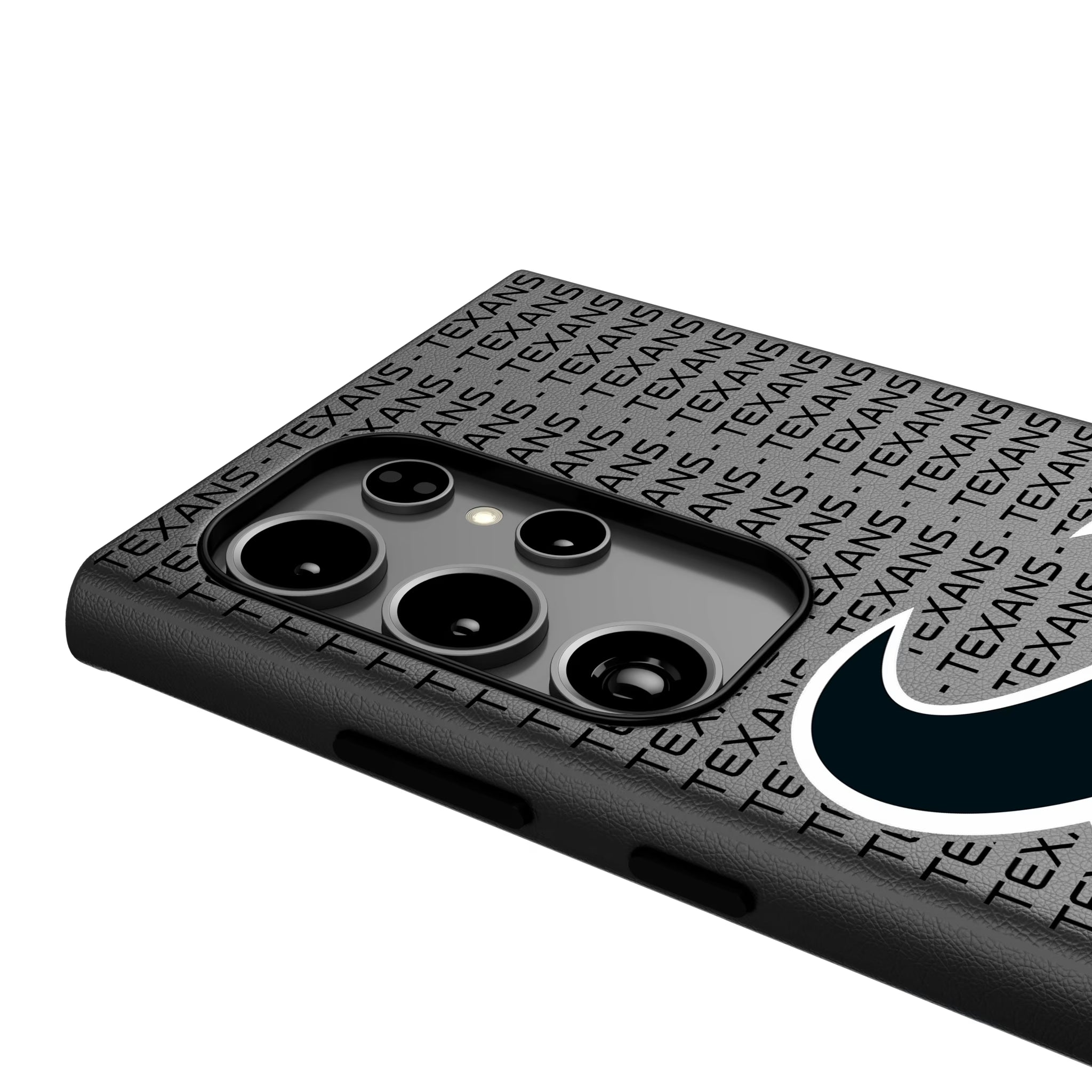 Houston Texans Text Backdrop Galaxy MagSafe Compatible Phone Case for Samsung Galaxy - Detail