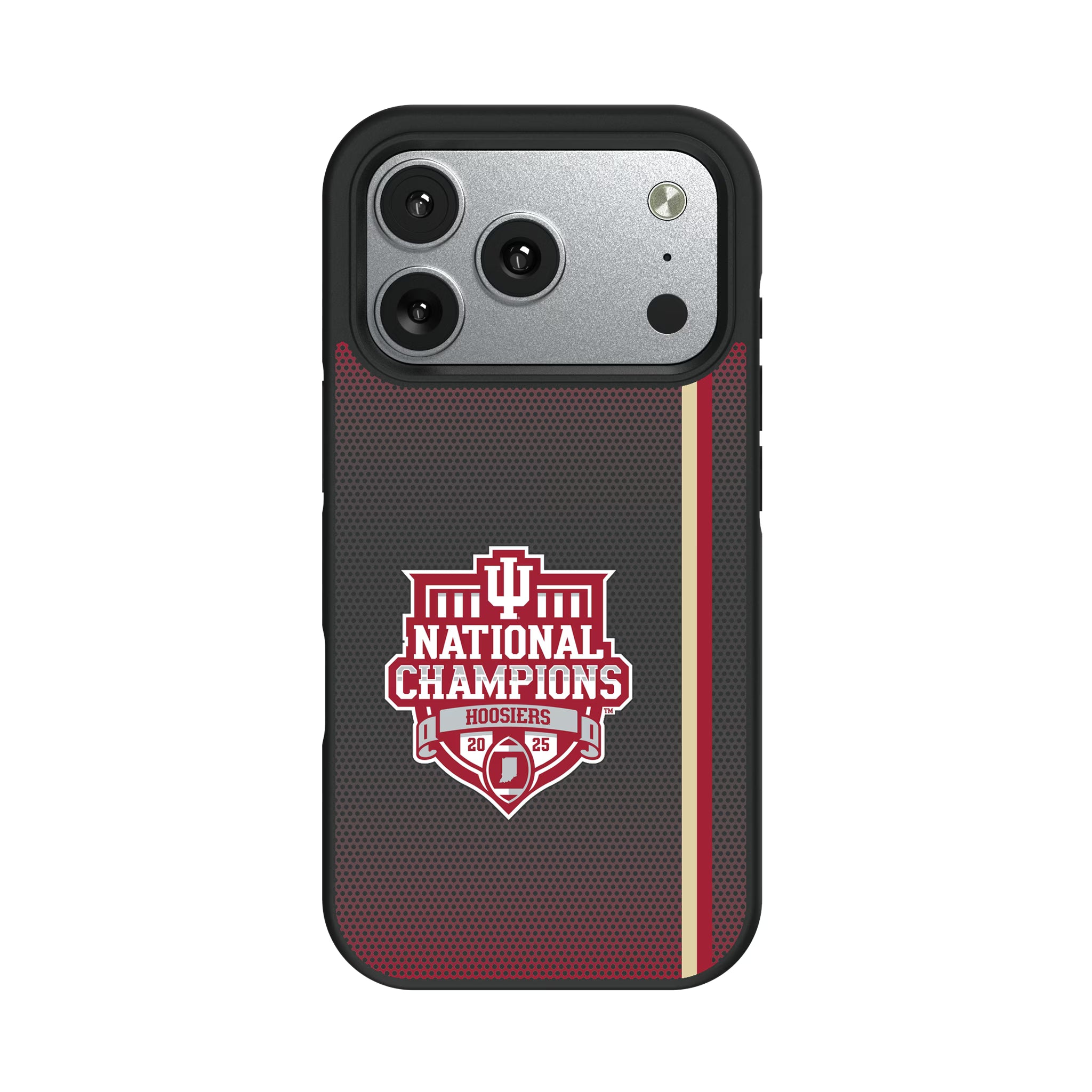 Indiana University Hoosiers 2025 College Football Playoff National Champion iPhone Bump Phone Case for Apple iPhone#Device_iPhone 17 Pro