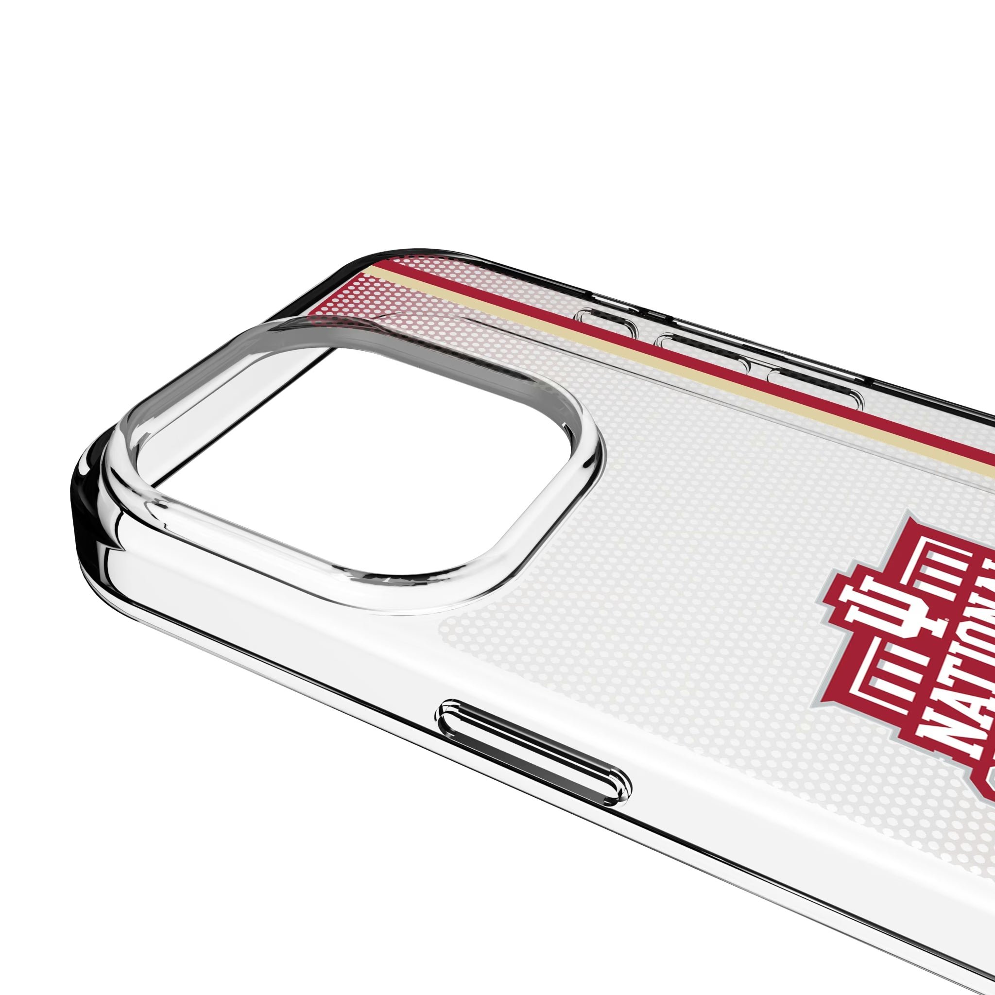 Indiana University Hoosiers 2025 College Football Playoff National Champion iPhone Clear Phone Case for Apple iPhone - Detail