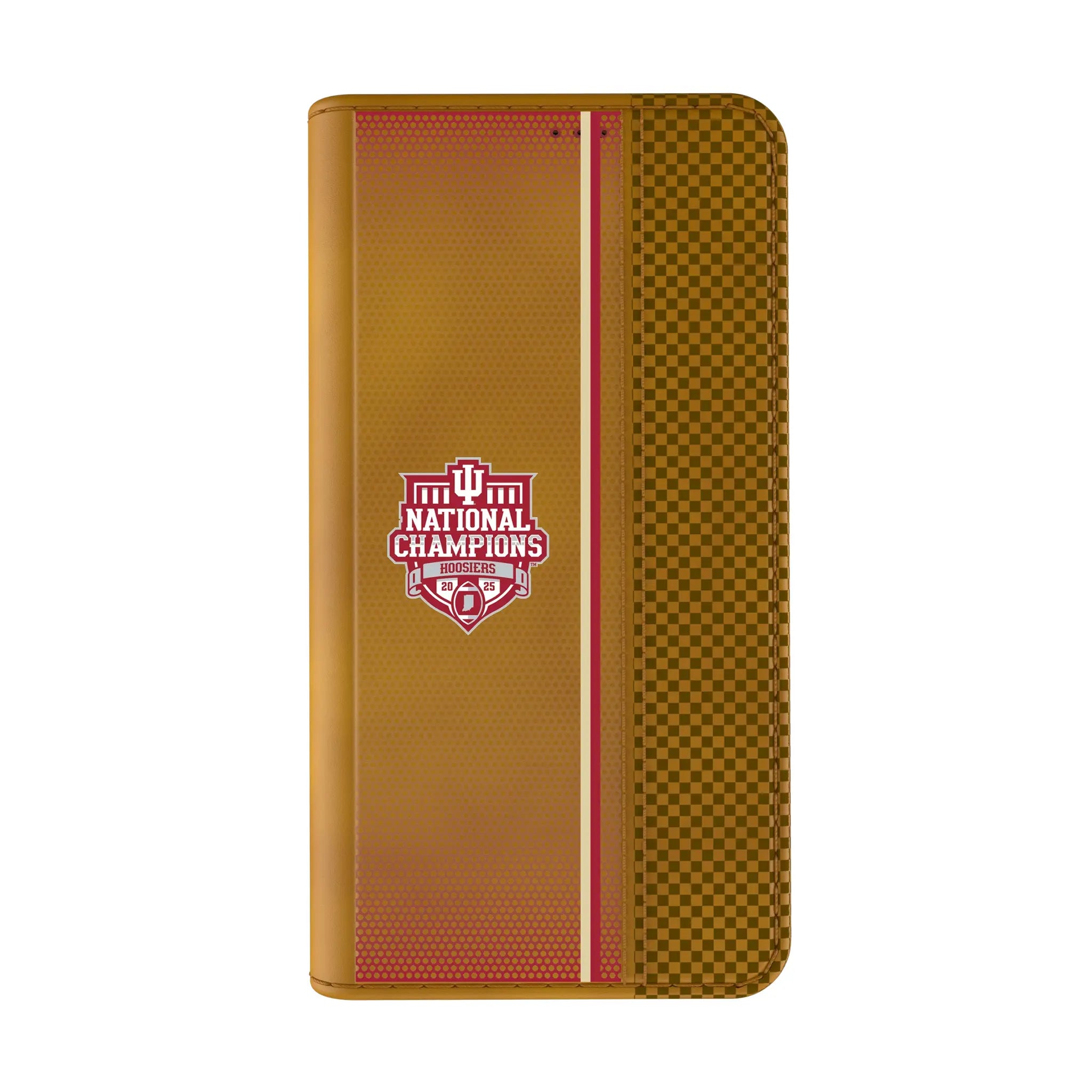 Indiana University Hoosiers 2025 College Football Playoff National Champion iPhone Folio Phone Case for Apple iPhone