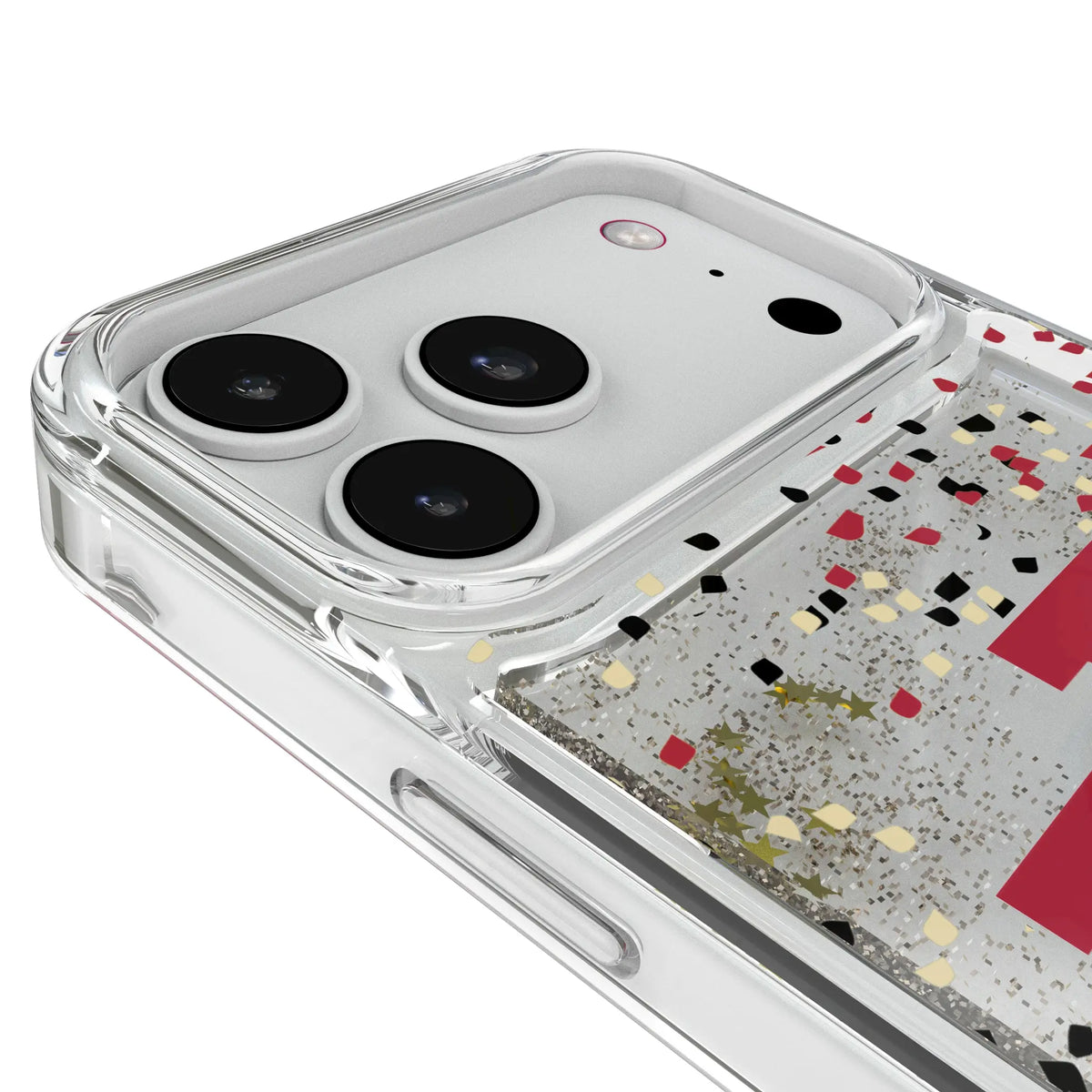 Indiana University Hoosiers Confetti iPhone Glitter Phone Case for Apple iPhone - Detail#Device_iPhone 18 Pro Max