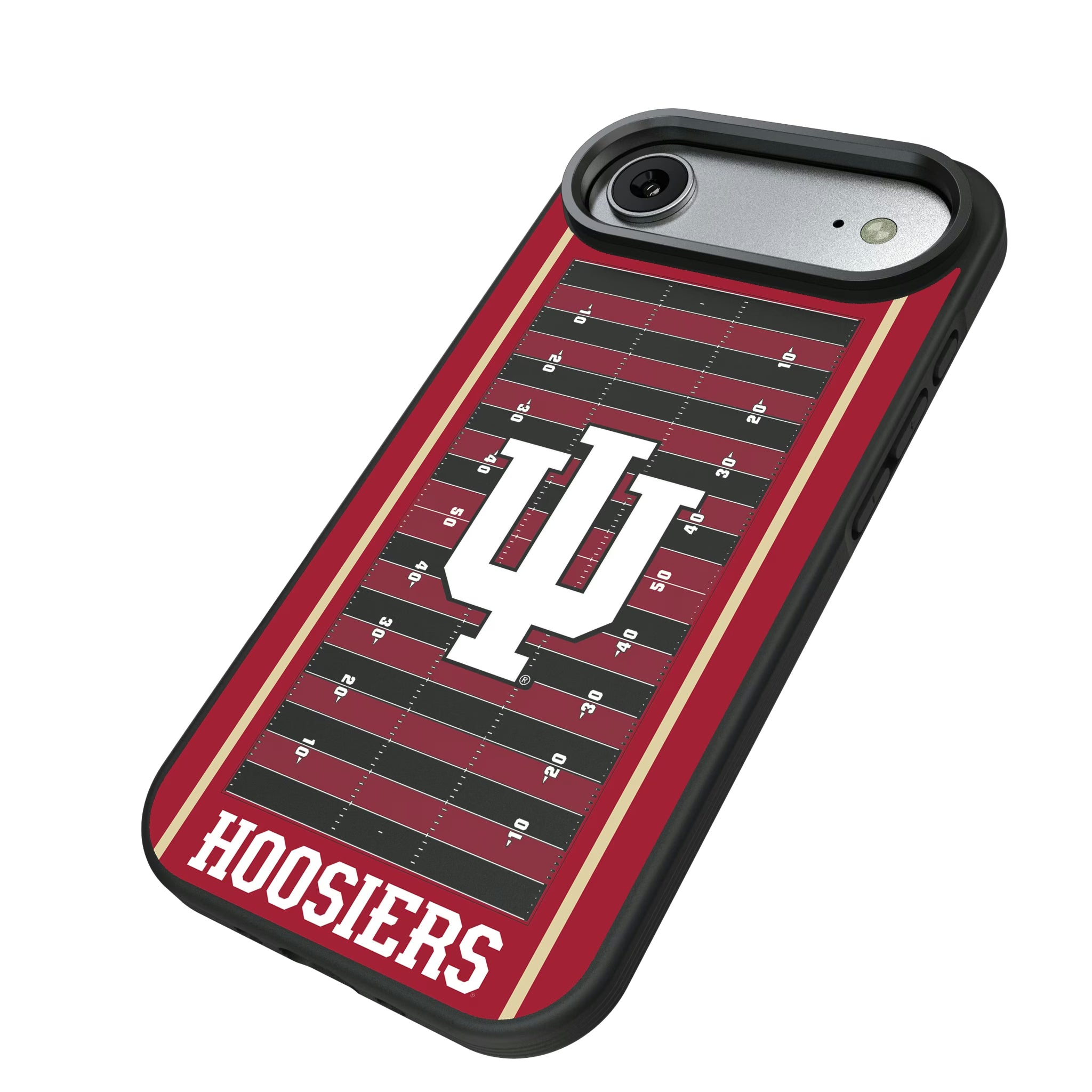 Indiana University Hoosiers Field iPhone Bump Phone Case for Apple iPhone - Isometric View#Device_iPhone Air