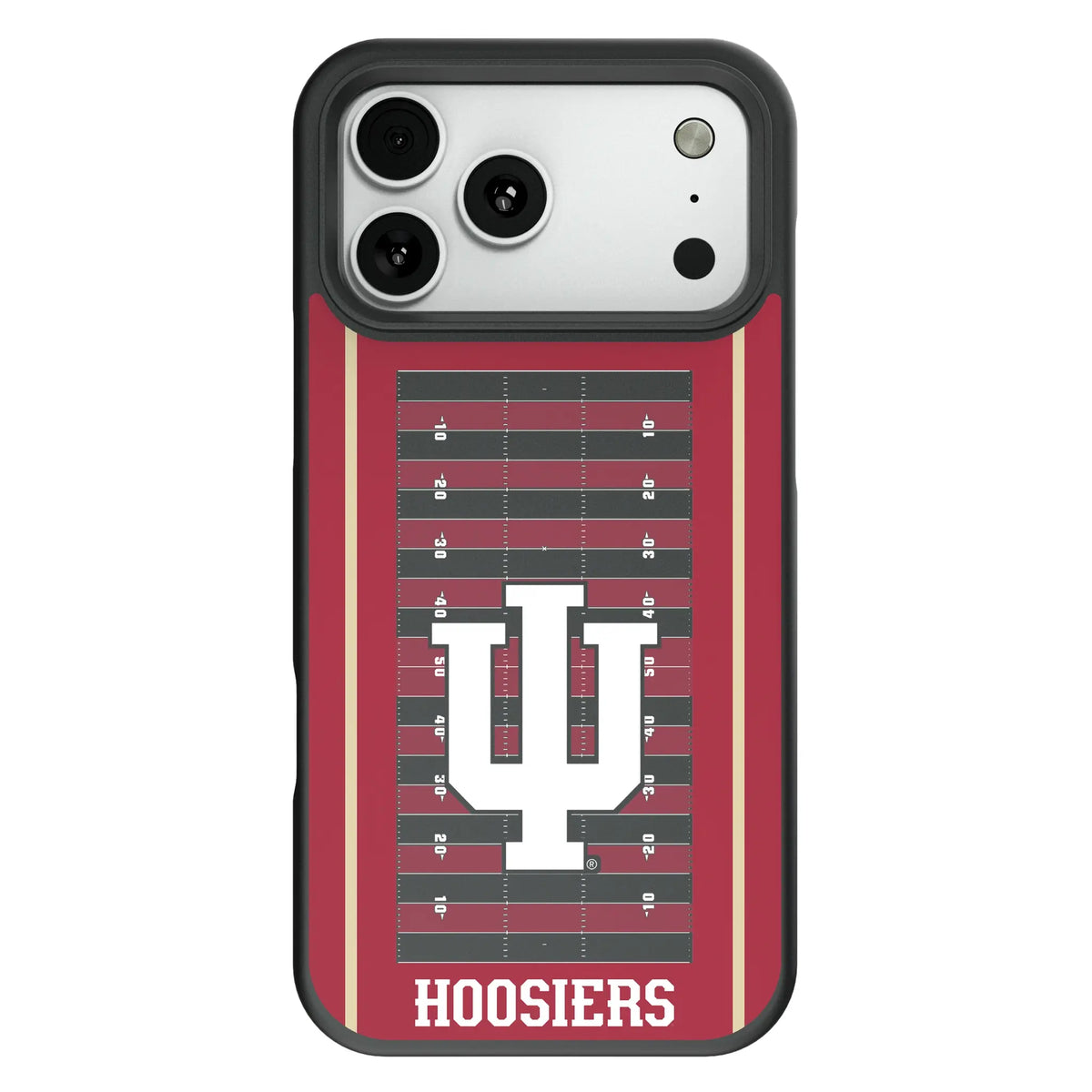 Indiana University Hoosiers Field Bump Phone Case for Apple iPhone