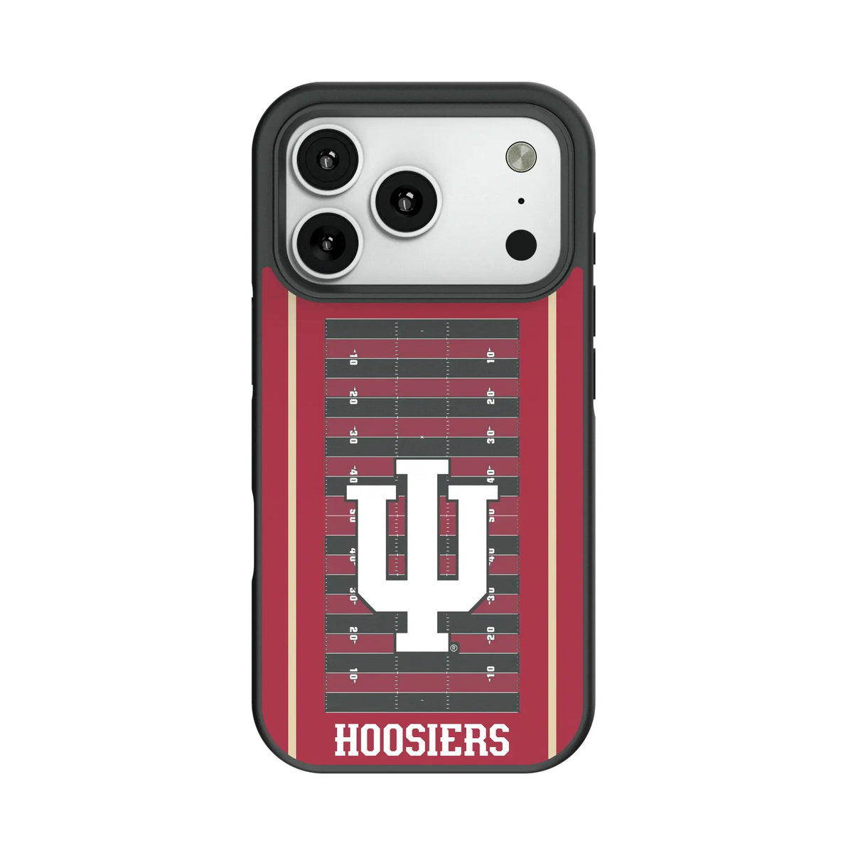 Indiana University Hoosiers Field Bump Phone Case for Apple iPhone