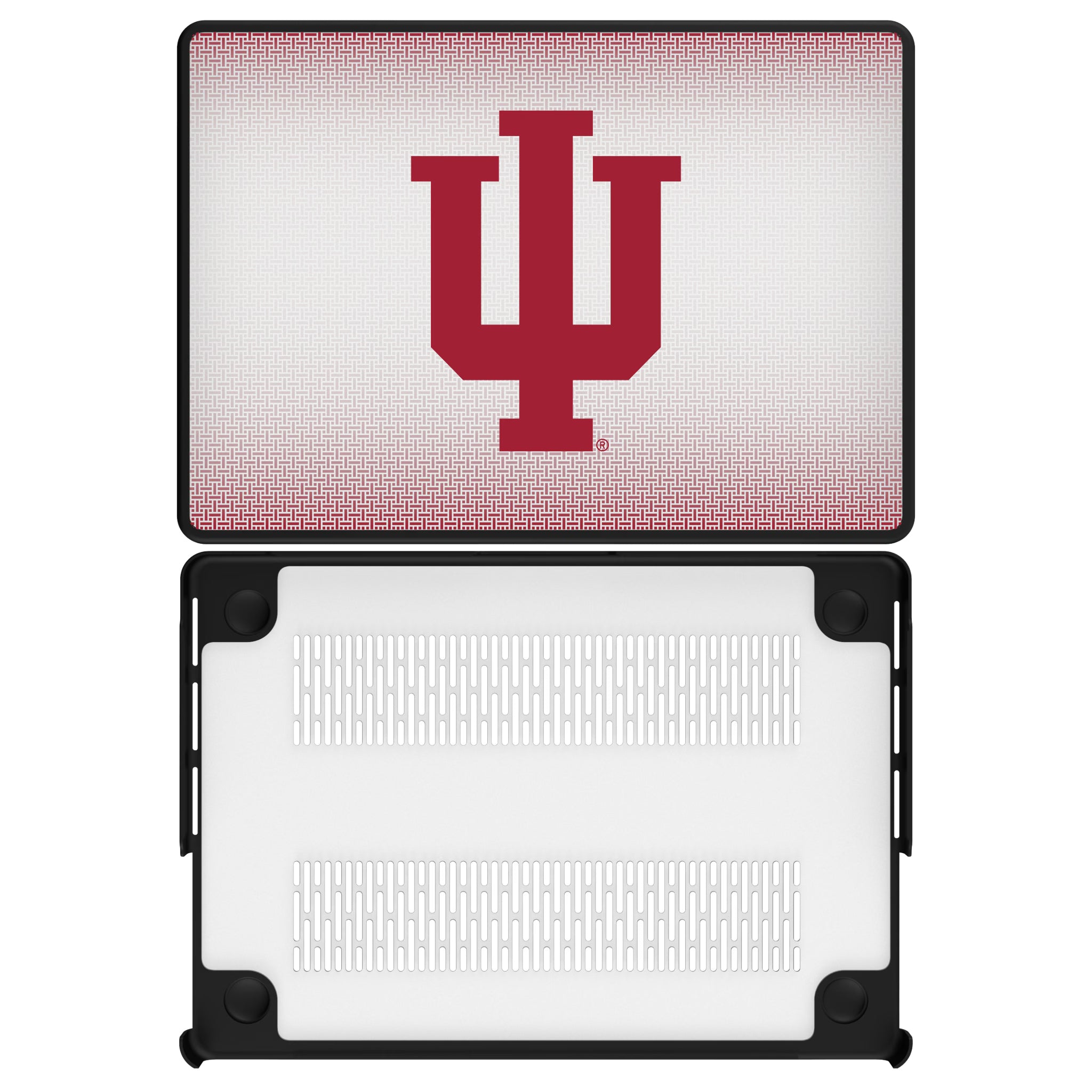 Indiana University Hoosiers Linen MacBook Laptop Case for Apple MacBook#Device_MacBook Pro (14-inch, 2021) / MacBook Pro (14-inch, 2023) / MacBook Pro (14-inch, 2024)