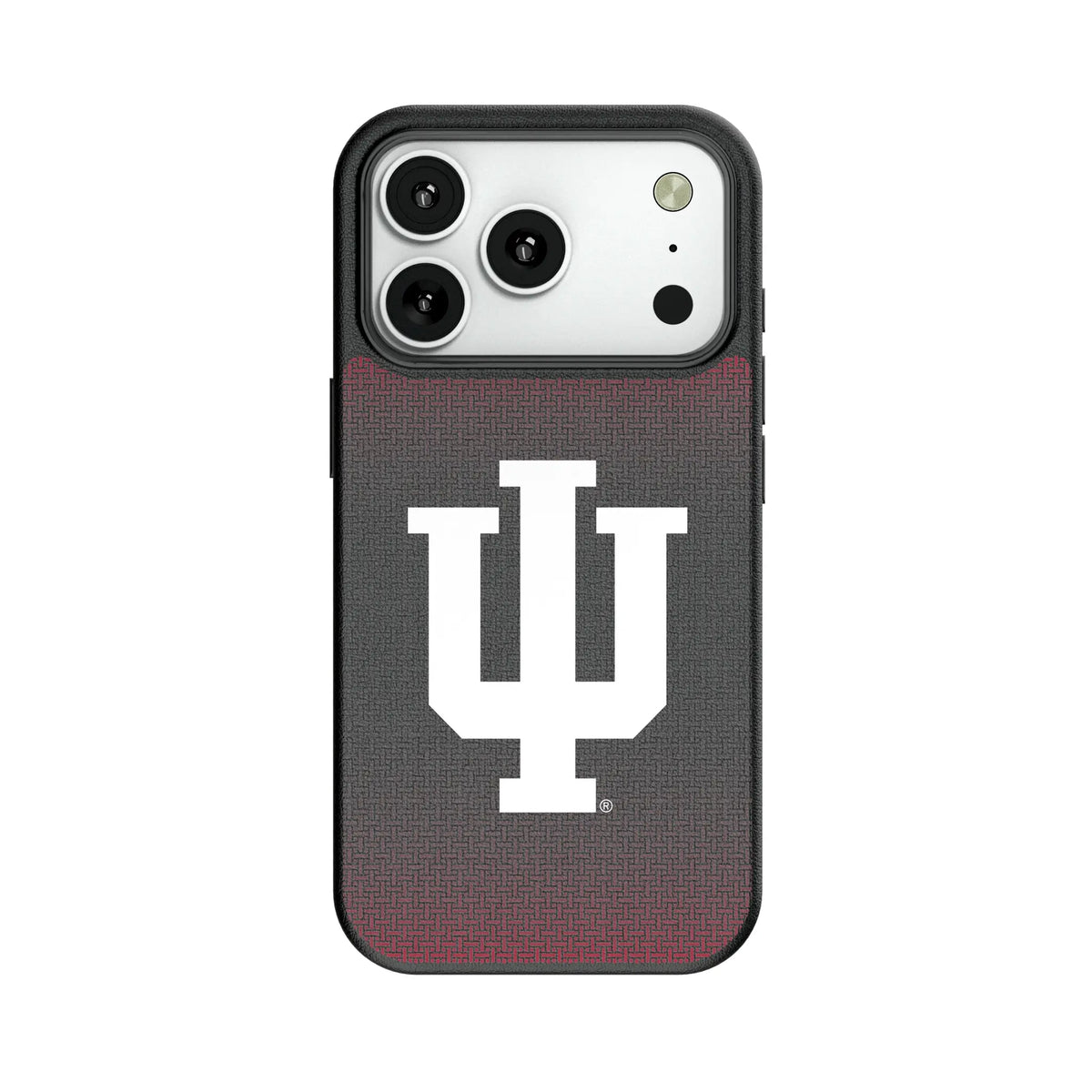 Indiana University Hoosiers Linen MagSafe Compatible Phone Case for Apple iPhone