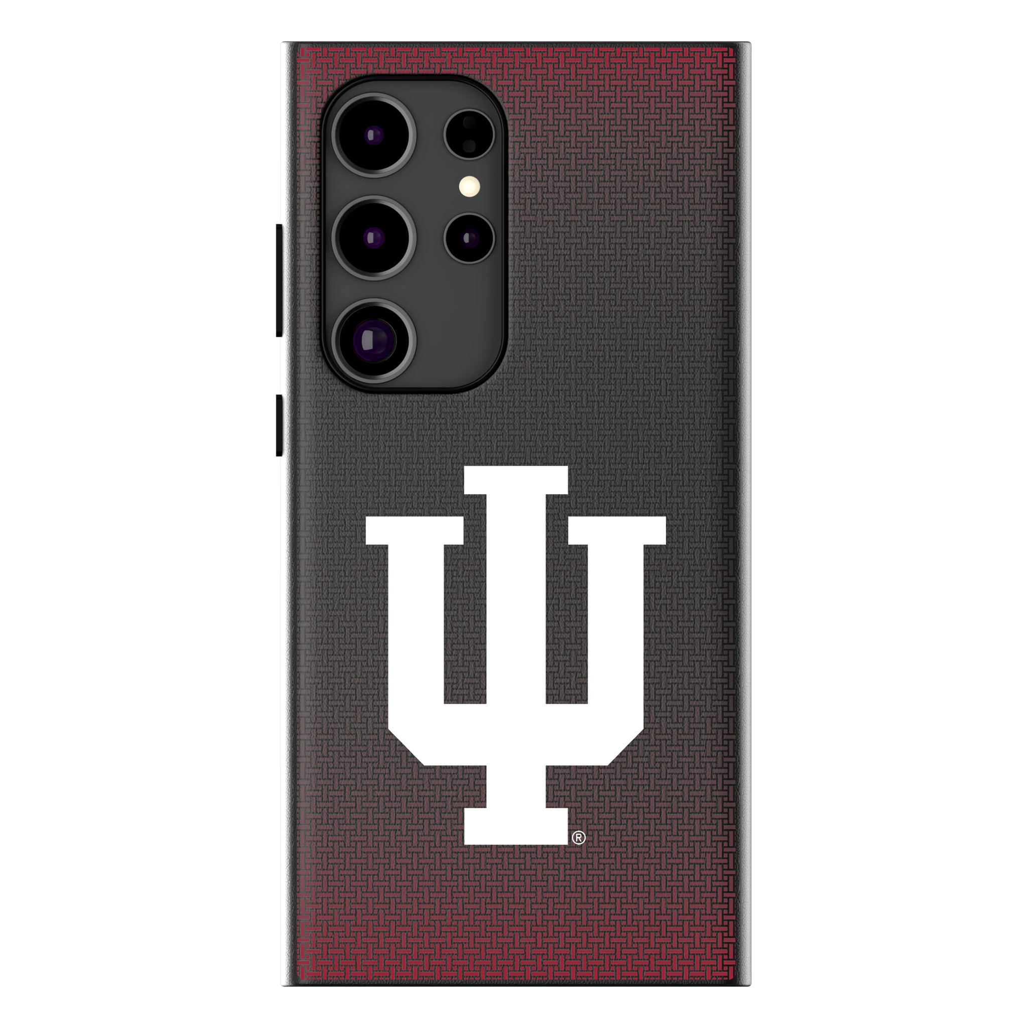 Indiana University Hoosiers Linen Galaxy MagSafe Compatible Phone Case for Samsung Galaxy