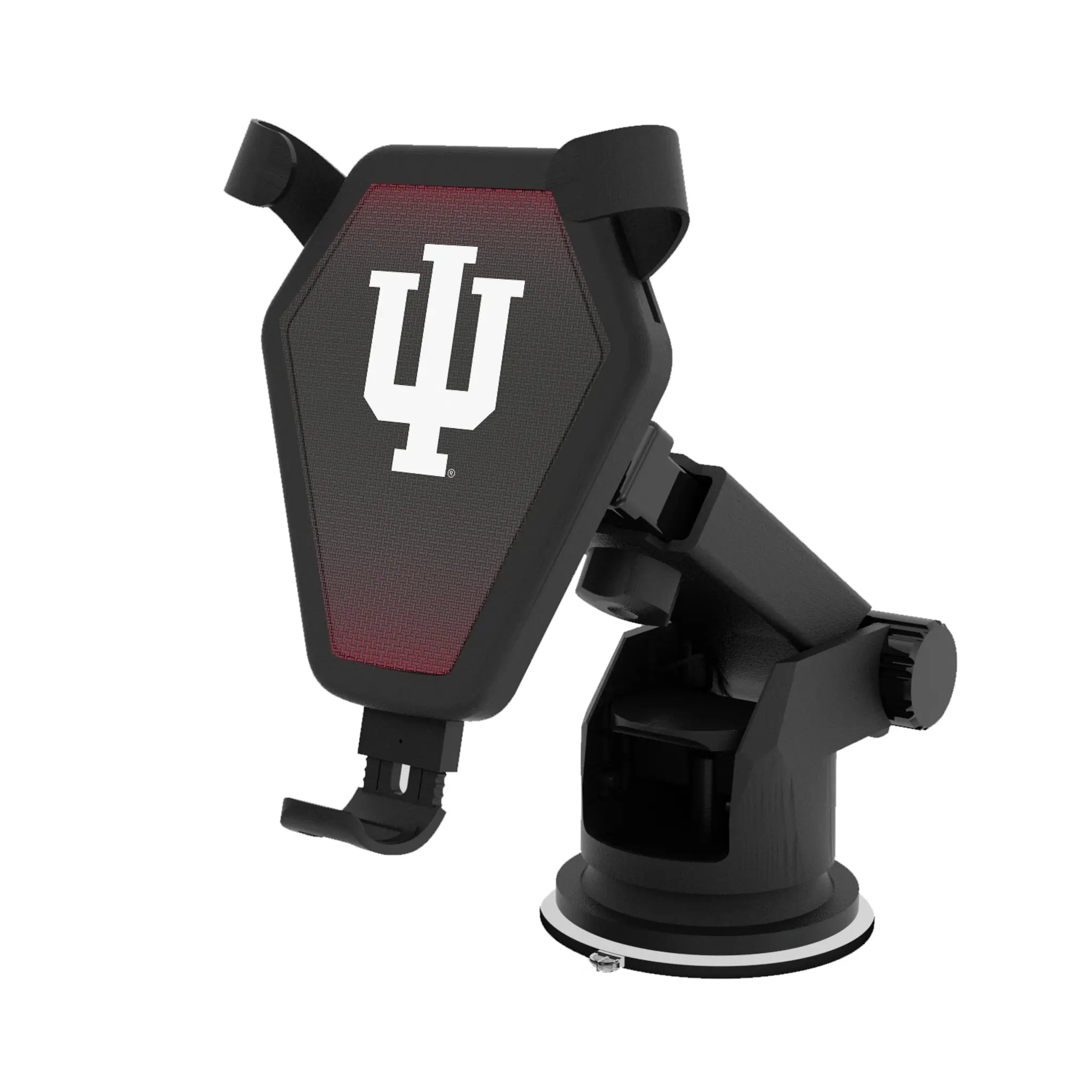 Indiana University Hoosiers Linen Wireless Car Charger