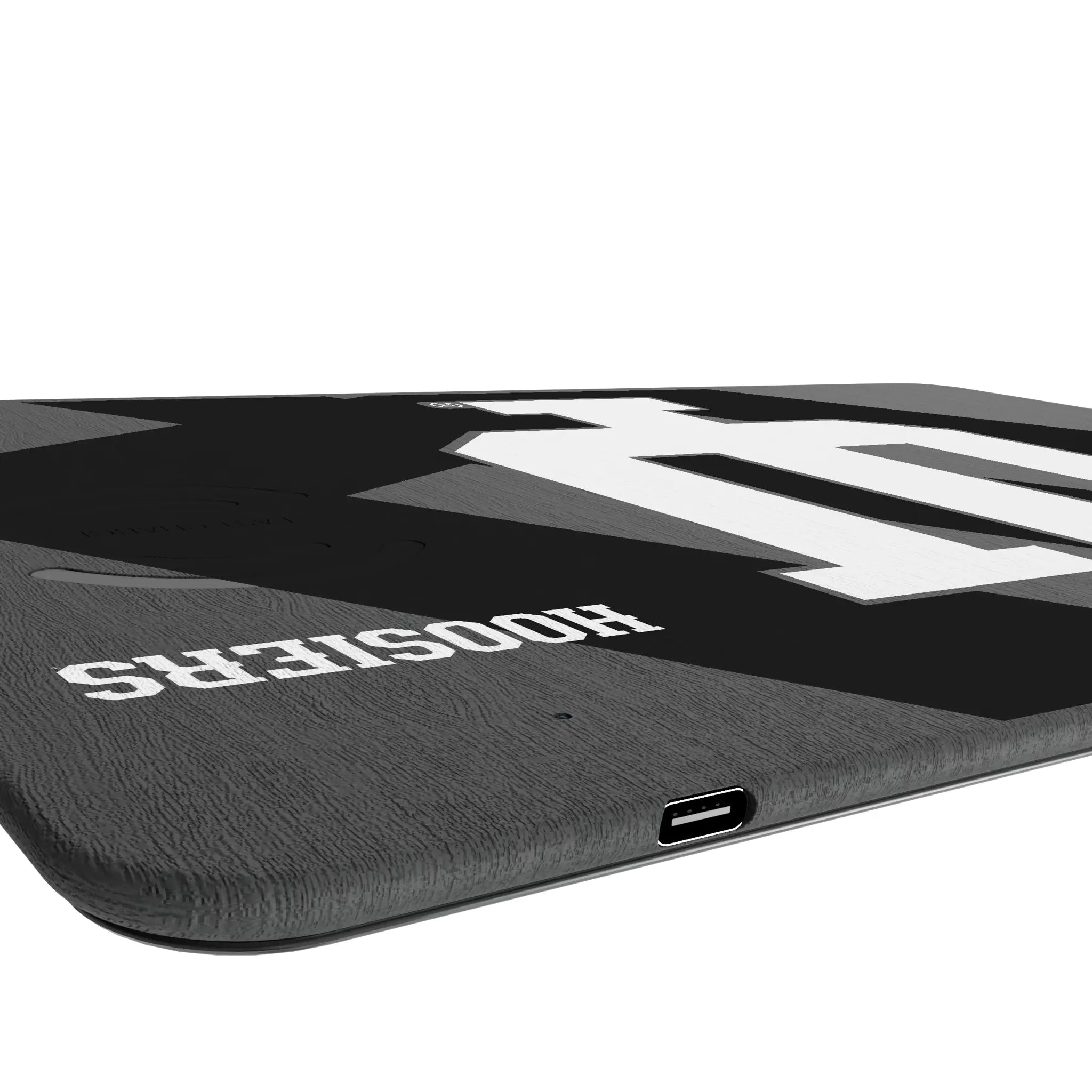 Indiana University Hoosiers Monocolor Tilt 15-Watt Wireless Charger and Mouse Pad