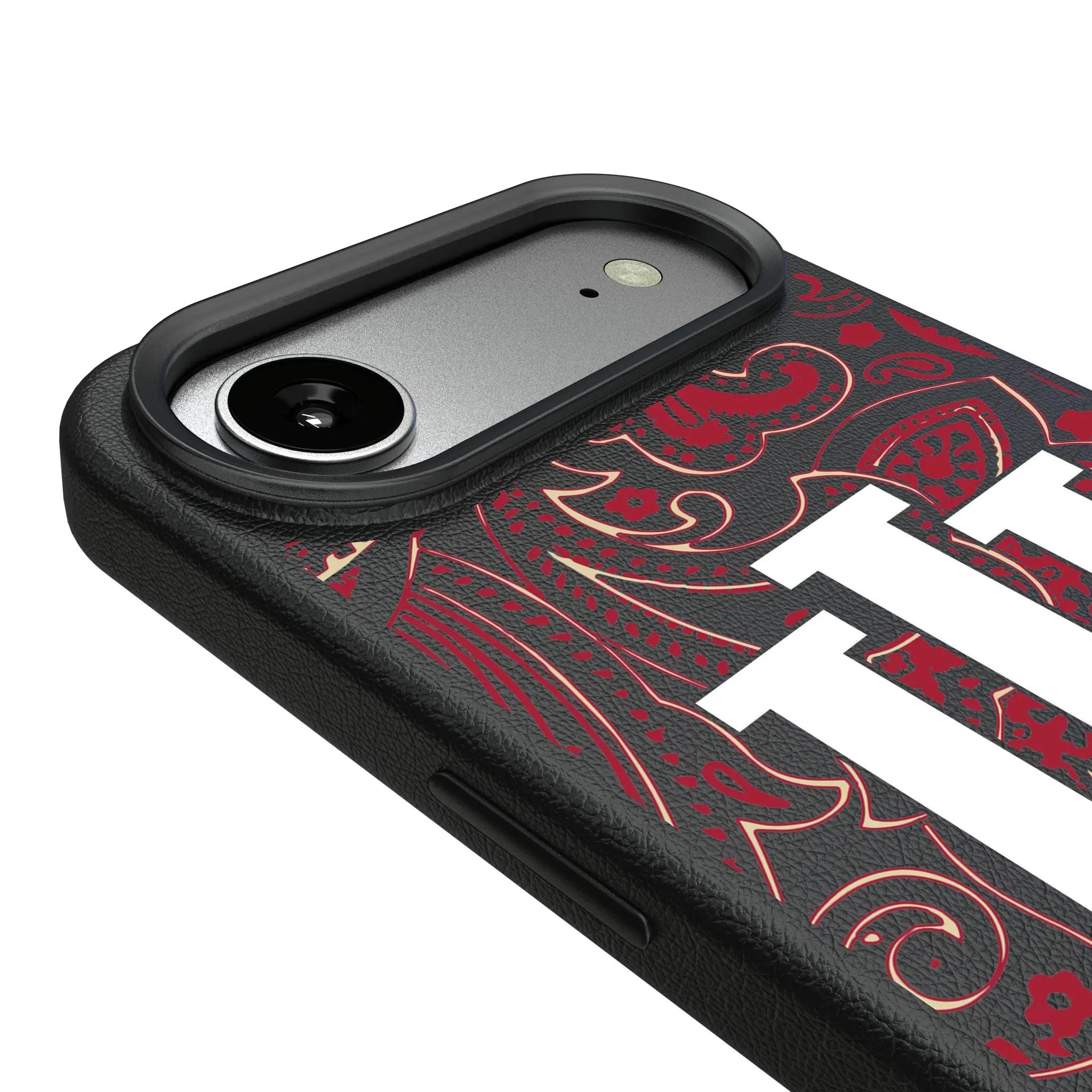 Indiana University Hoosiers Paisley iPhone MagSafe Compatible Phone Case for Apple iPhone - Detail#Device_iPhone Air