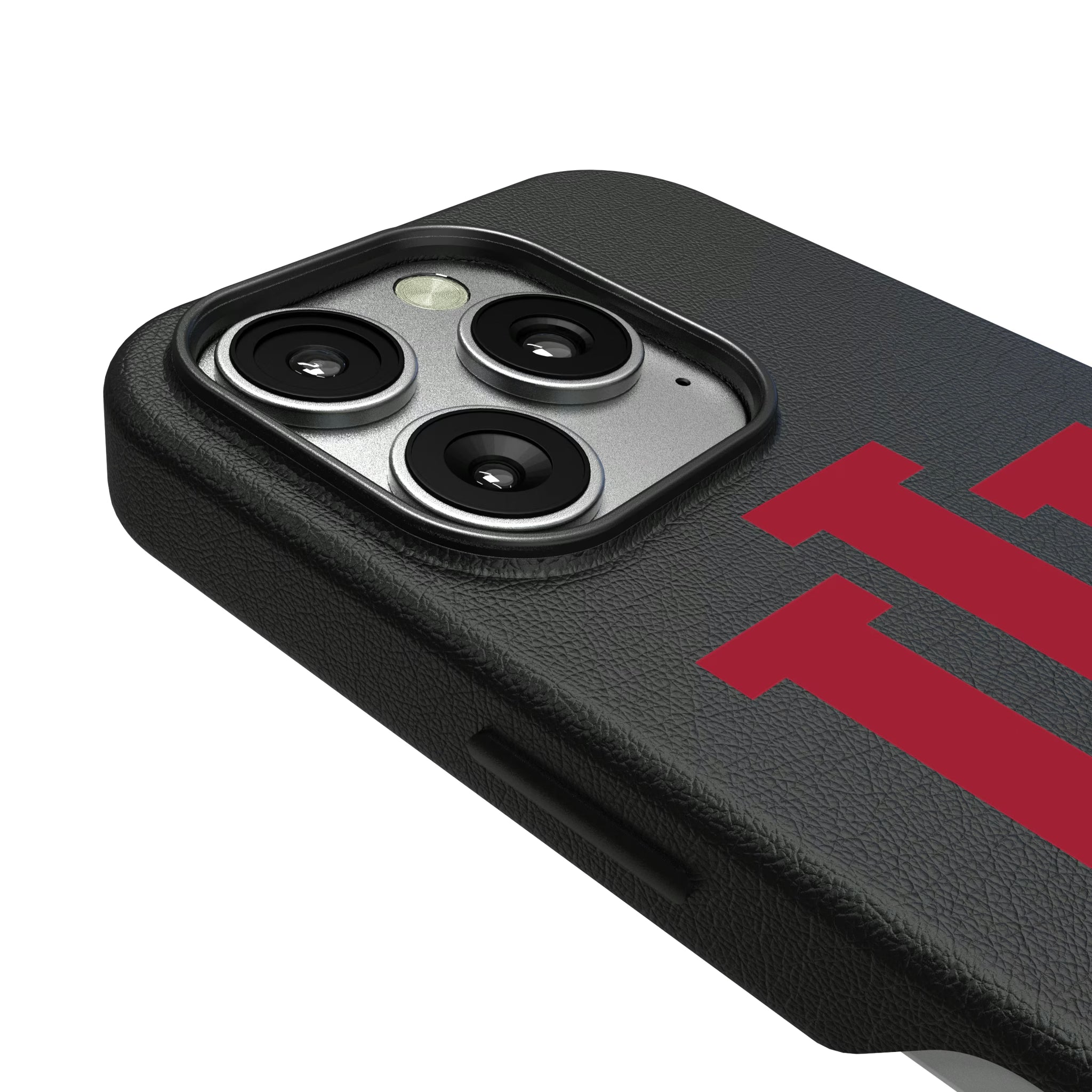 Indiana University Hoosiers Text Backdrop iPhone MagSafe Compatible Phone Case for Apple iPhone - Detail