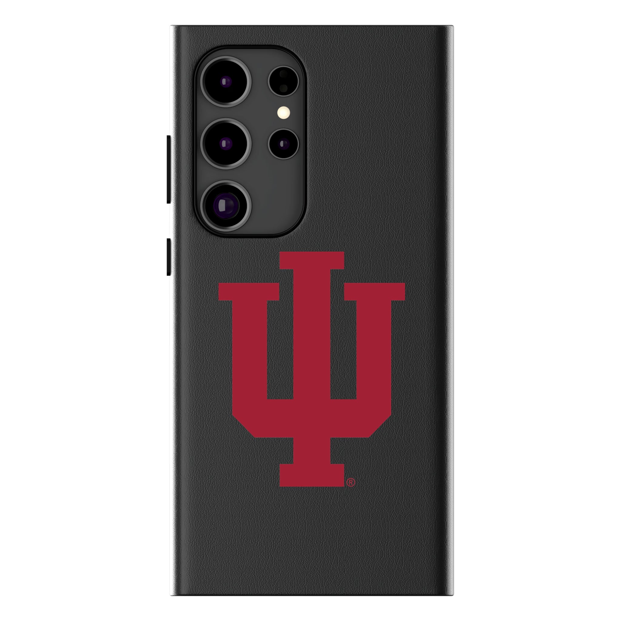 Indiana University Hoosiers Text Backdrop Galaxy MagSafe Compatible Phone Case for Samsung Galaxy