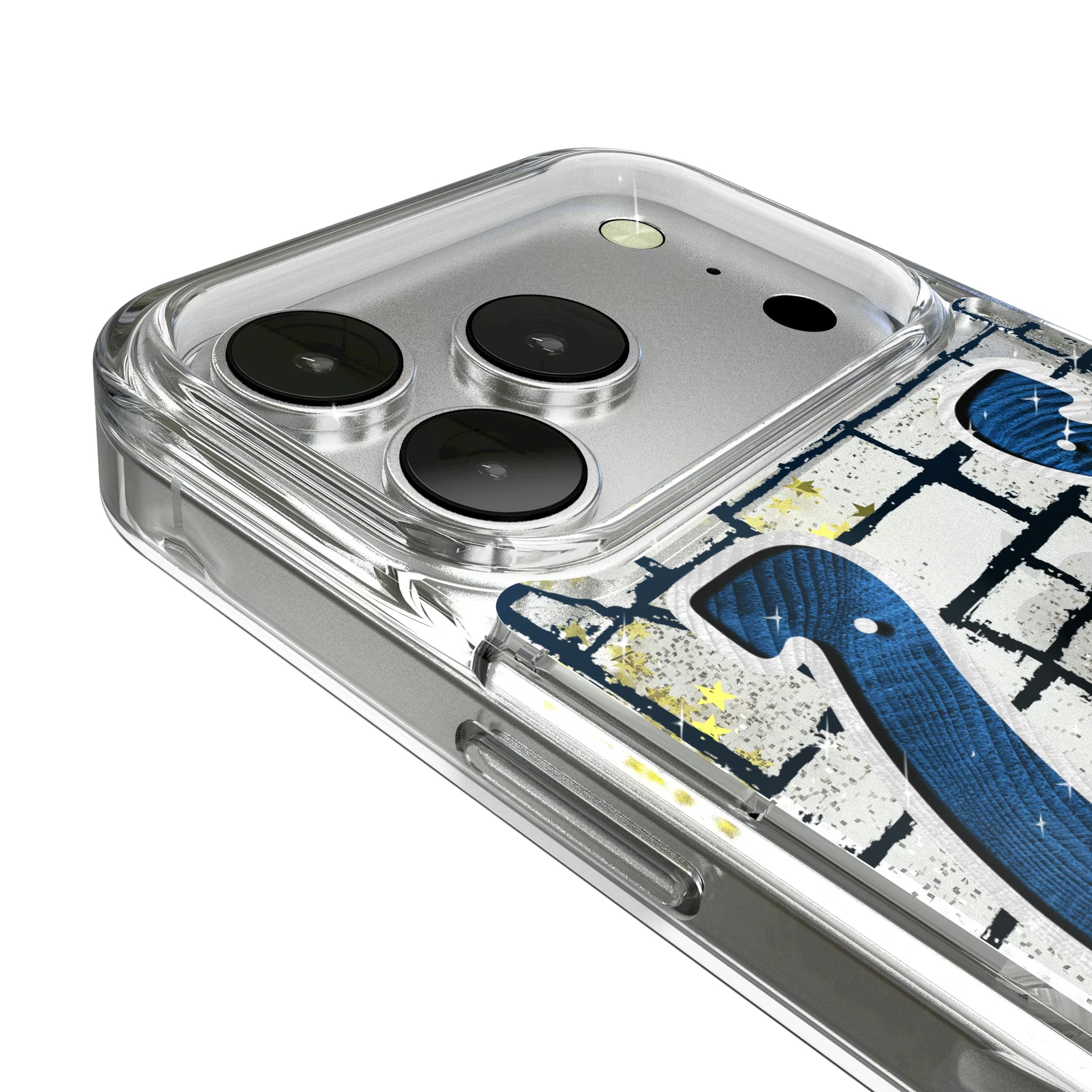 Indianapolis Colts Brick iPhone Glitter Phone Case for Apple iPhone - Detail