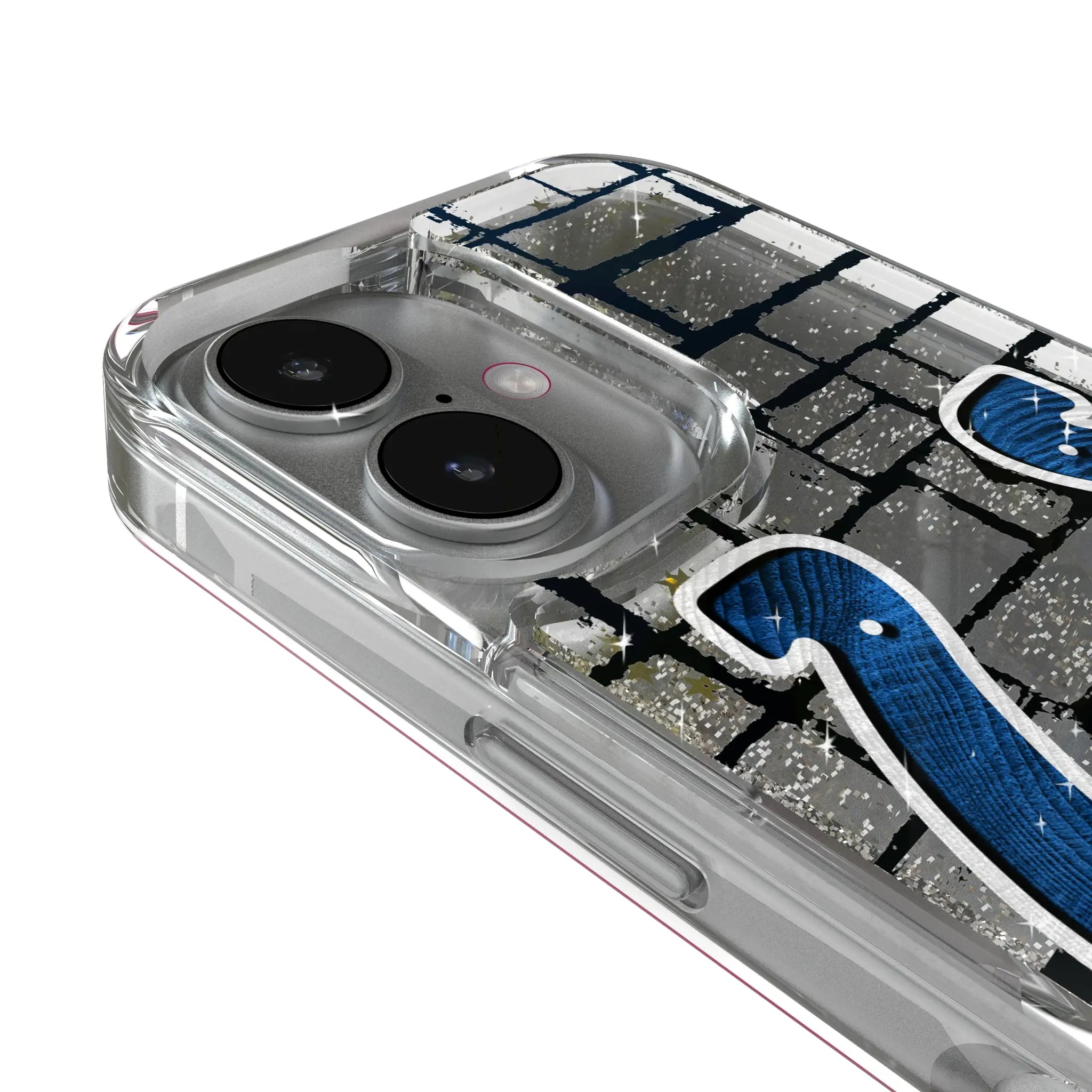 Indianapolis Colts Brick iPhone Glitter Phone Case for Apple iPhone - Detail