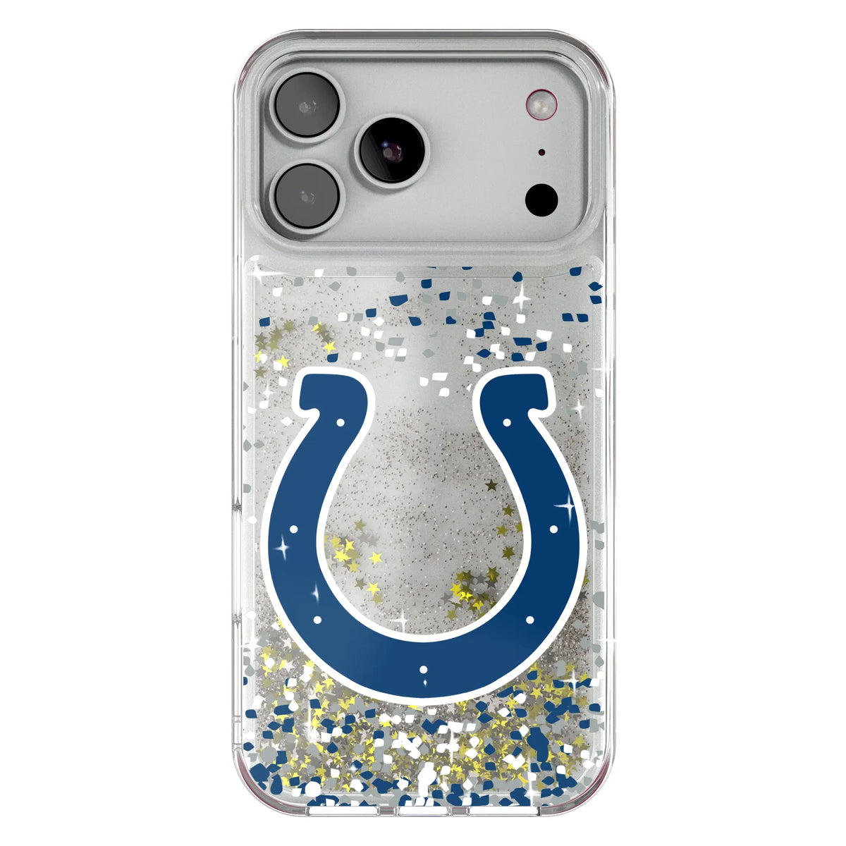Indianapolis Colts Confetti Glitter Phone Case for Apple iPhone